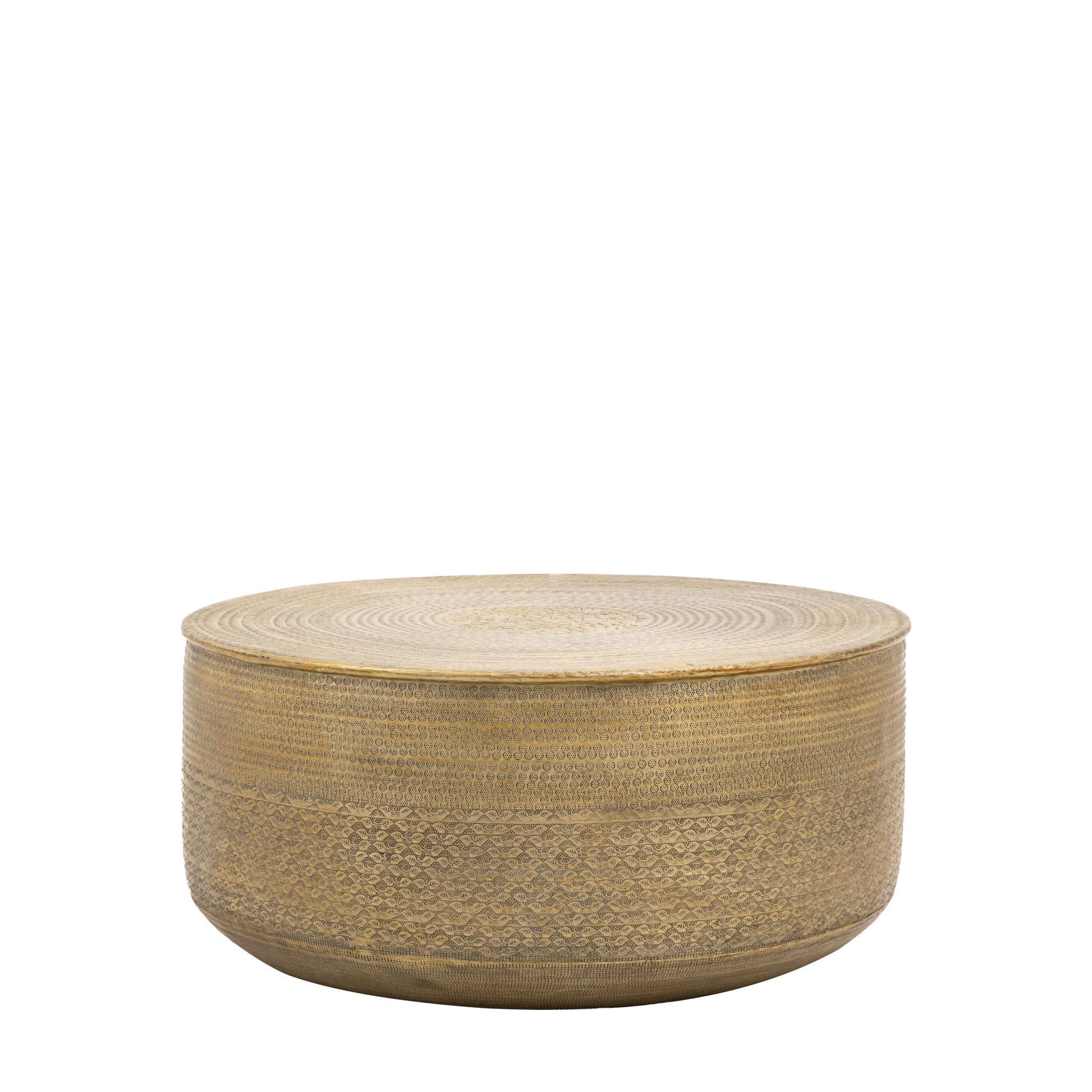 Ashta Coffee Table Antique Brass
