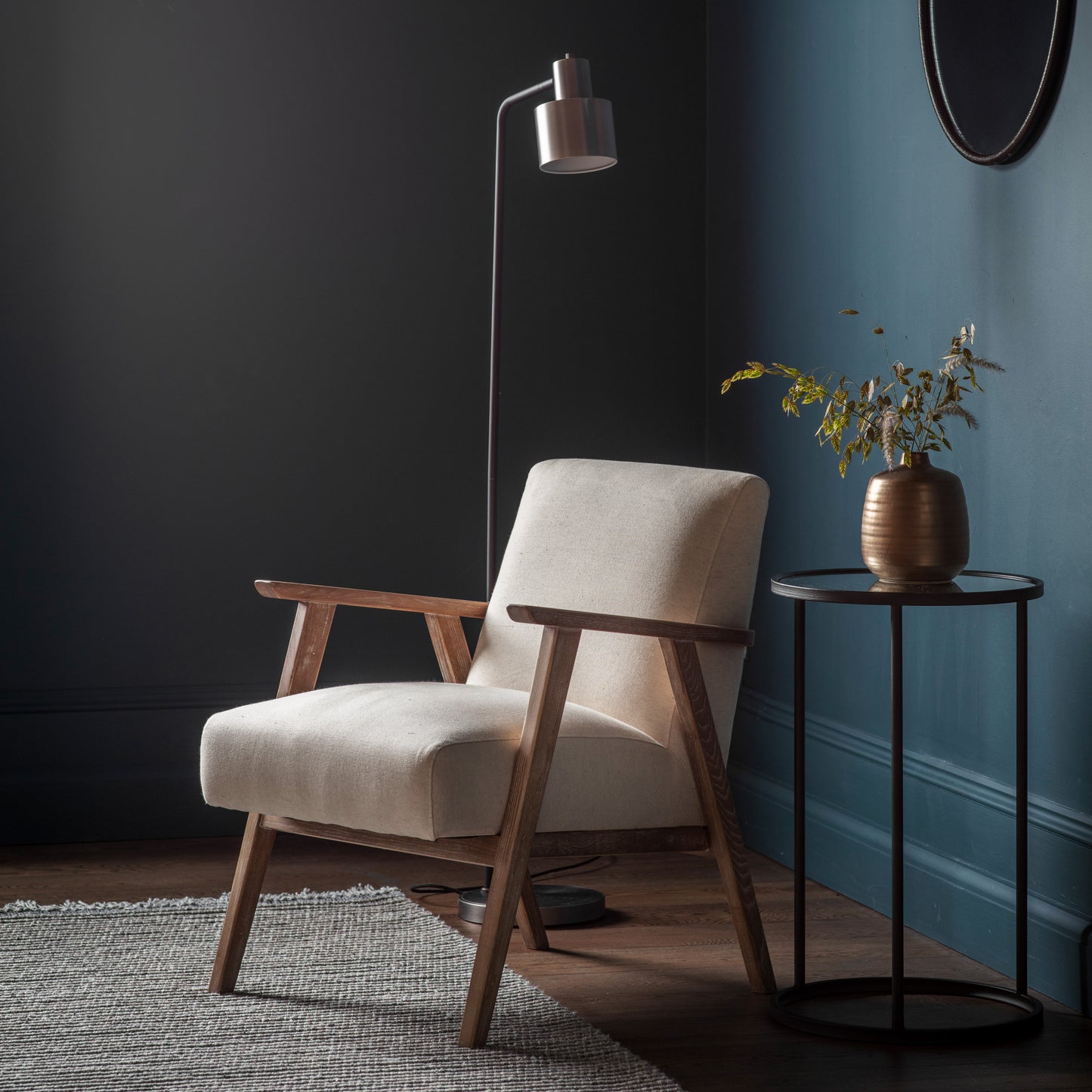 Neyland Armchair Natural Linen