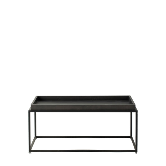 Forden Tray Coffee Table Black