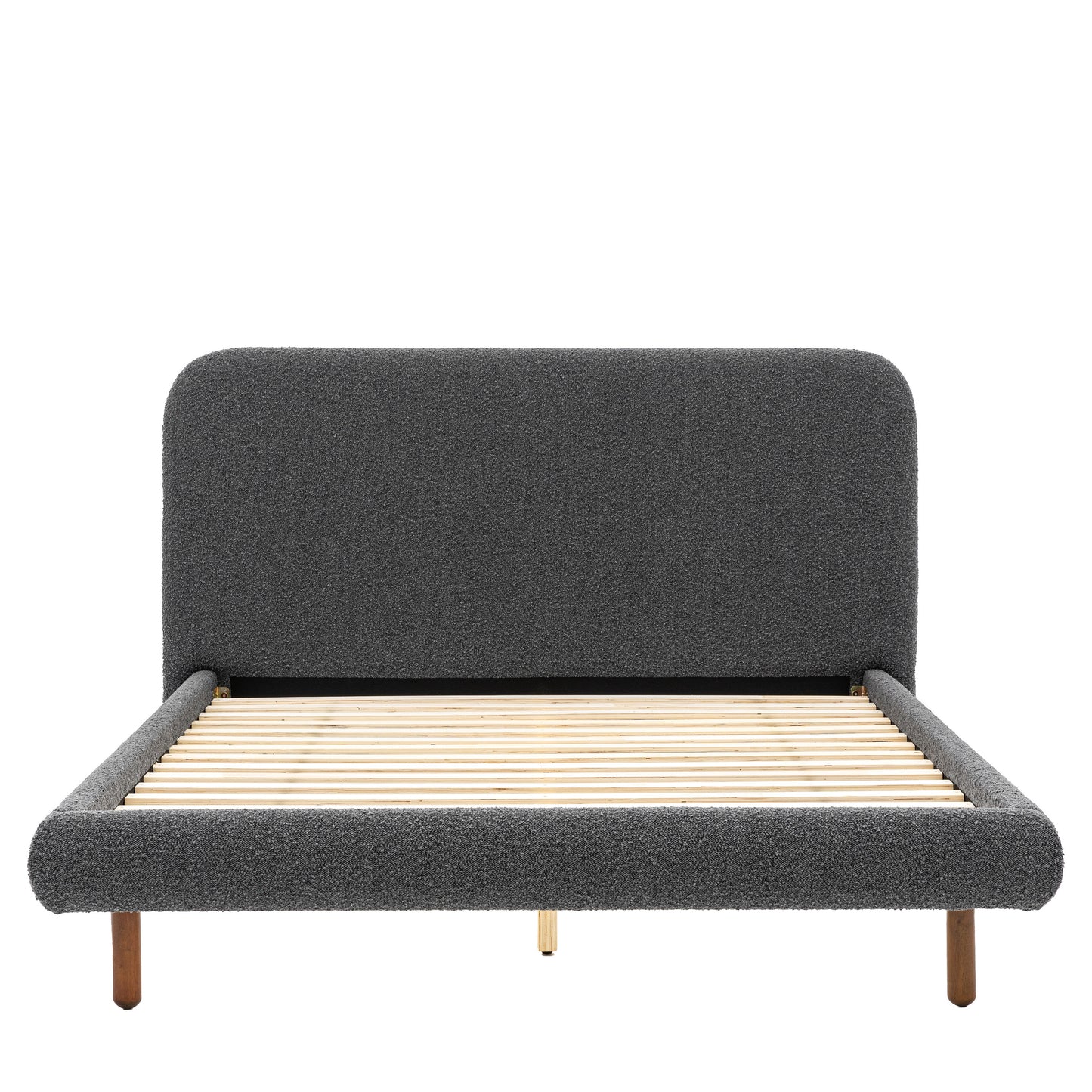 Rabley Bed Charcoal Double