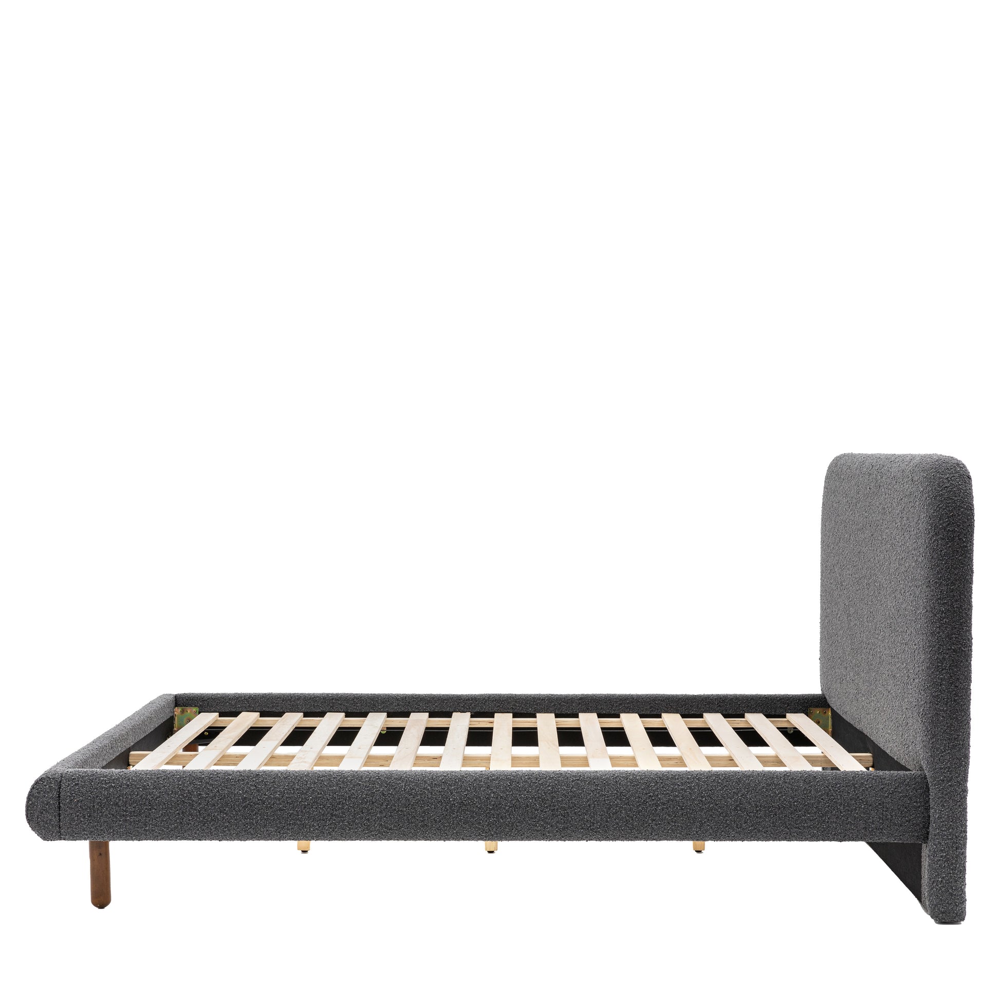 Rabley Bed Charcoal Double