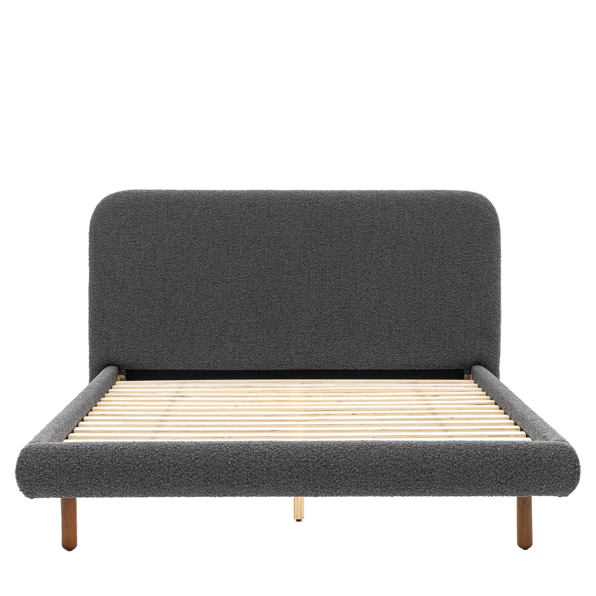 Rabley Bed Charcoal King