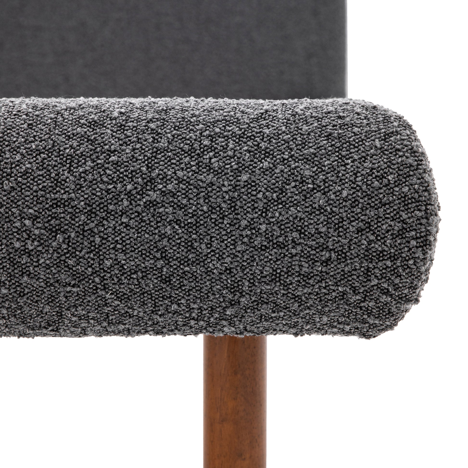 Rabley Bed Charcoal King