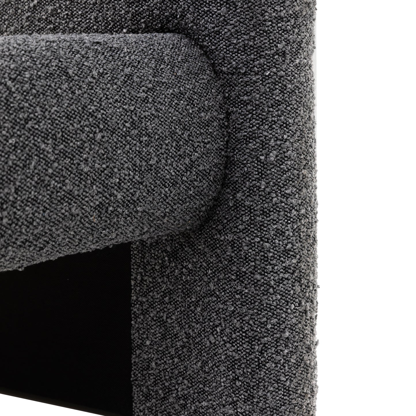 Rabley Bed Charcoal King