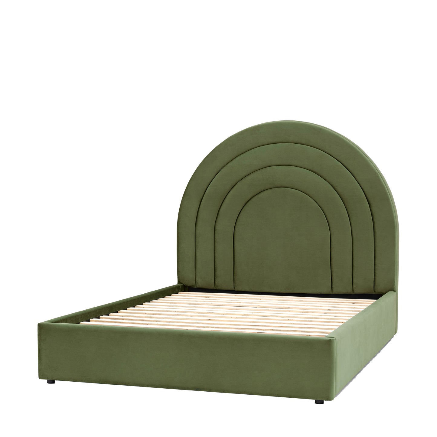 Arch Bed Olive King