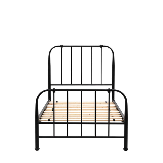 Loughton Bed Black Single