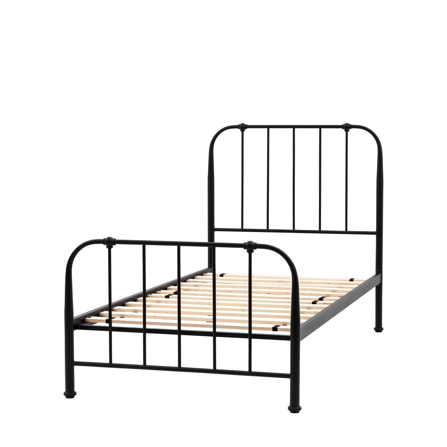 Loughton Bed Black Single