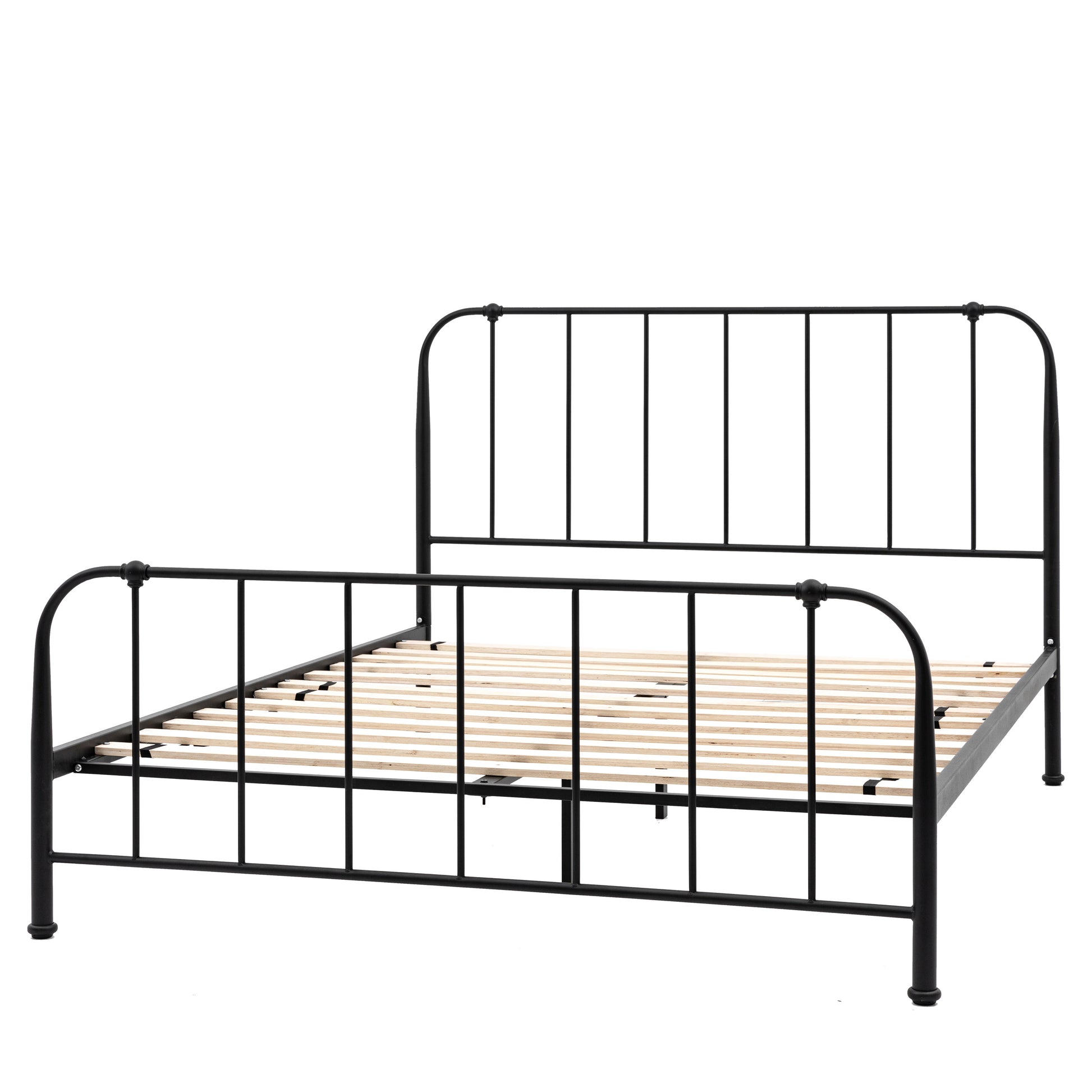 Loughton Bed Black Double