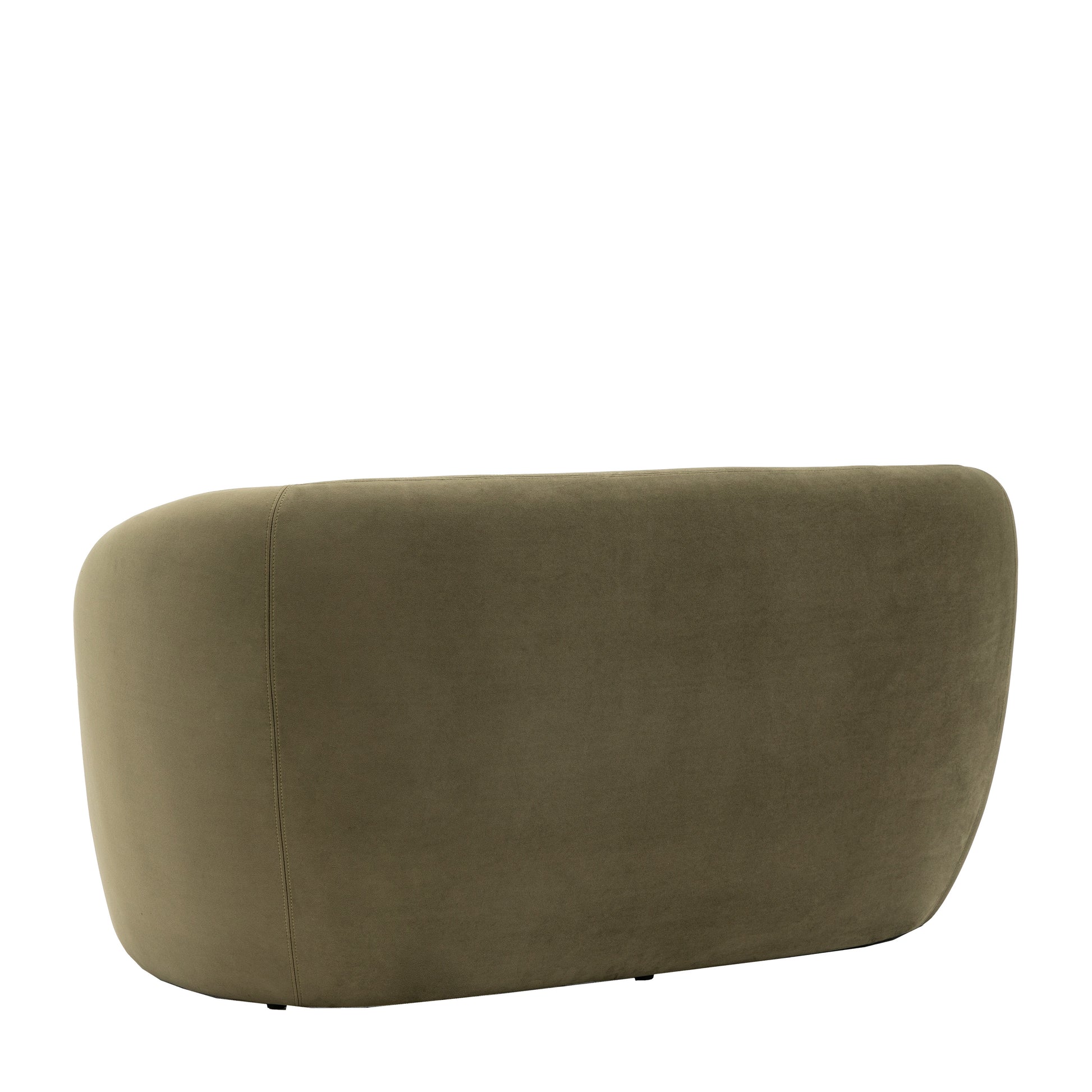 Curvo 2 Seater Sofa Moss Green