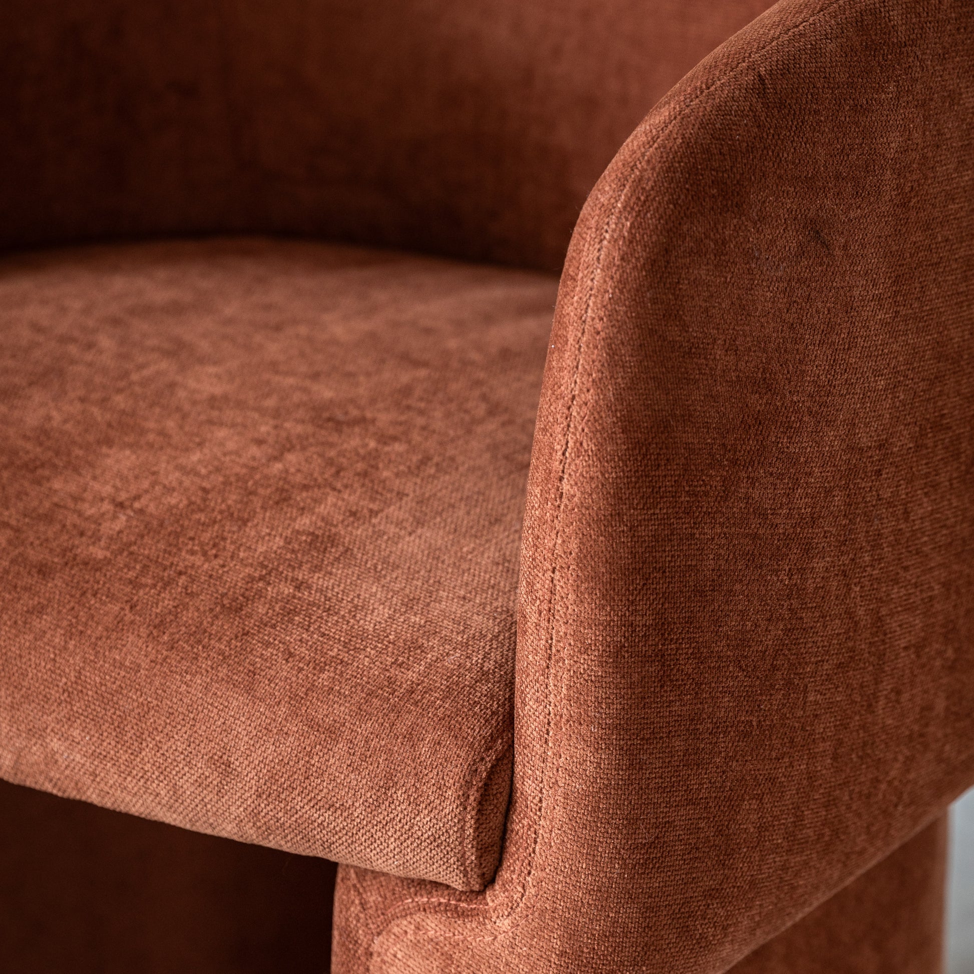 Holm Dining Chair Rust