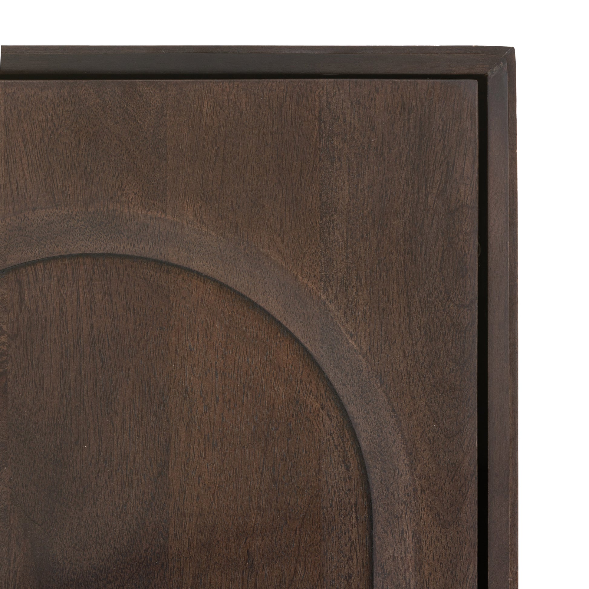Arc 2 Door Cupboard Walnut
