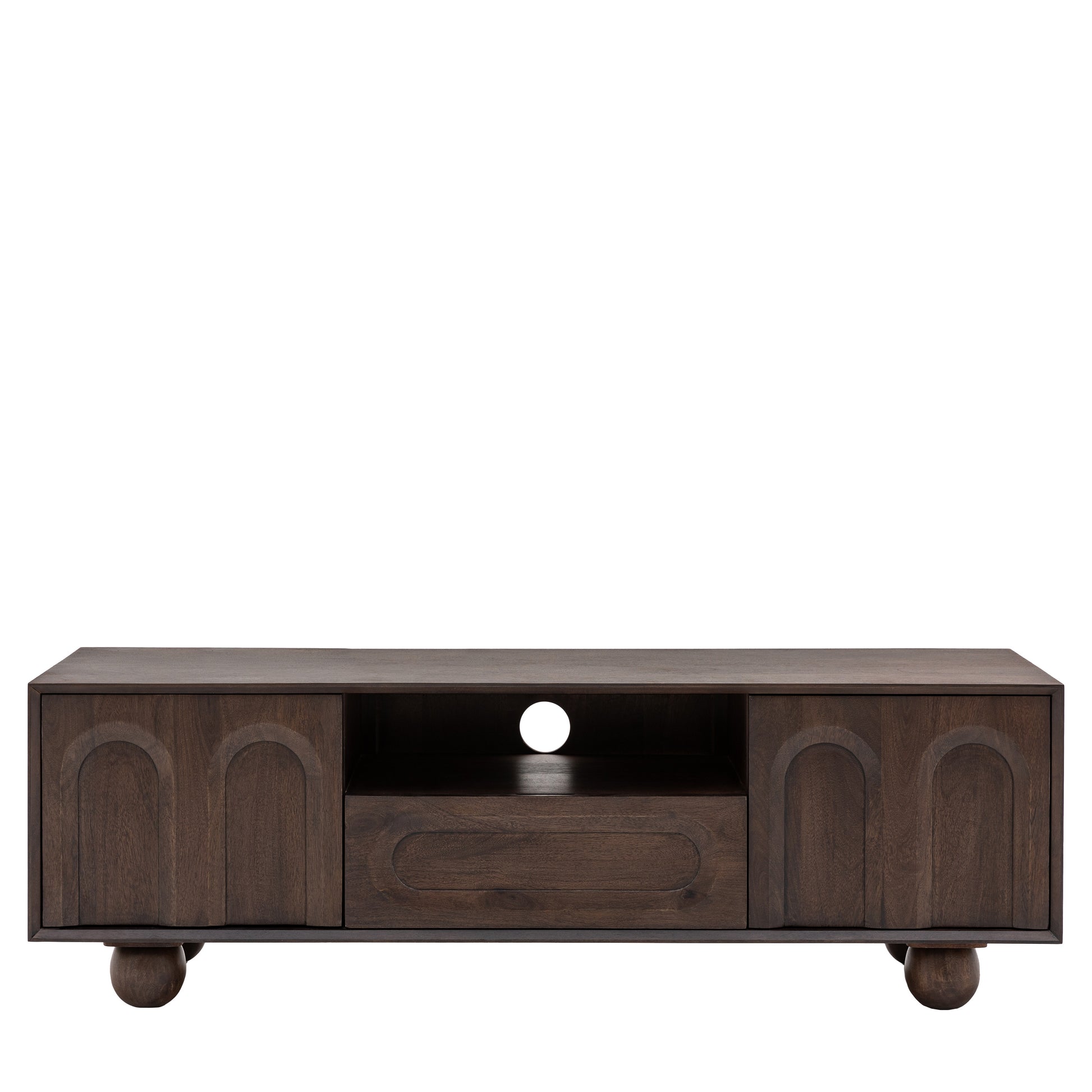 Arc Media Unit Walnut