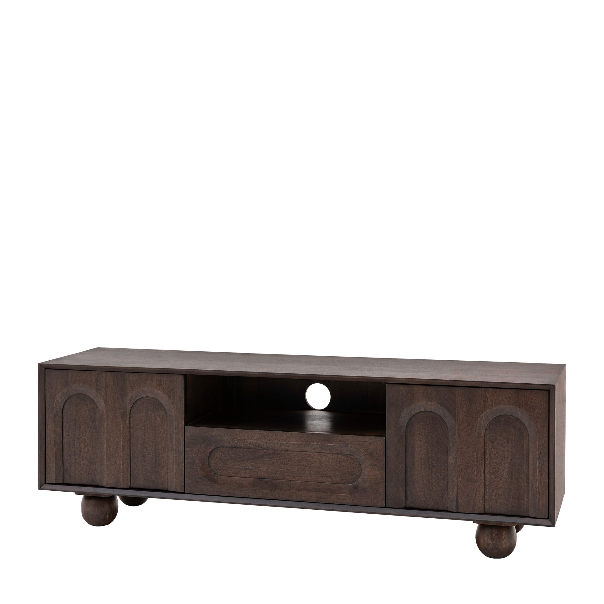 Arc Media Unit Walnut