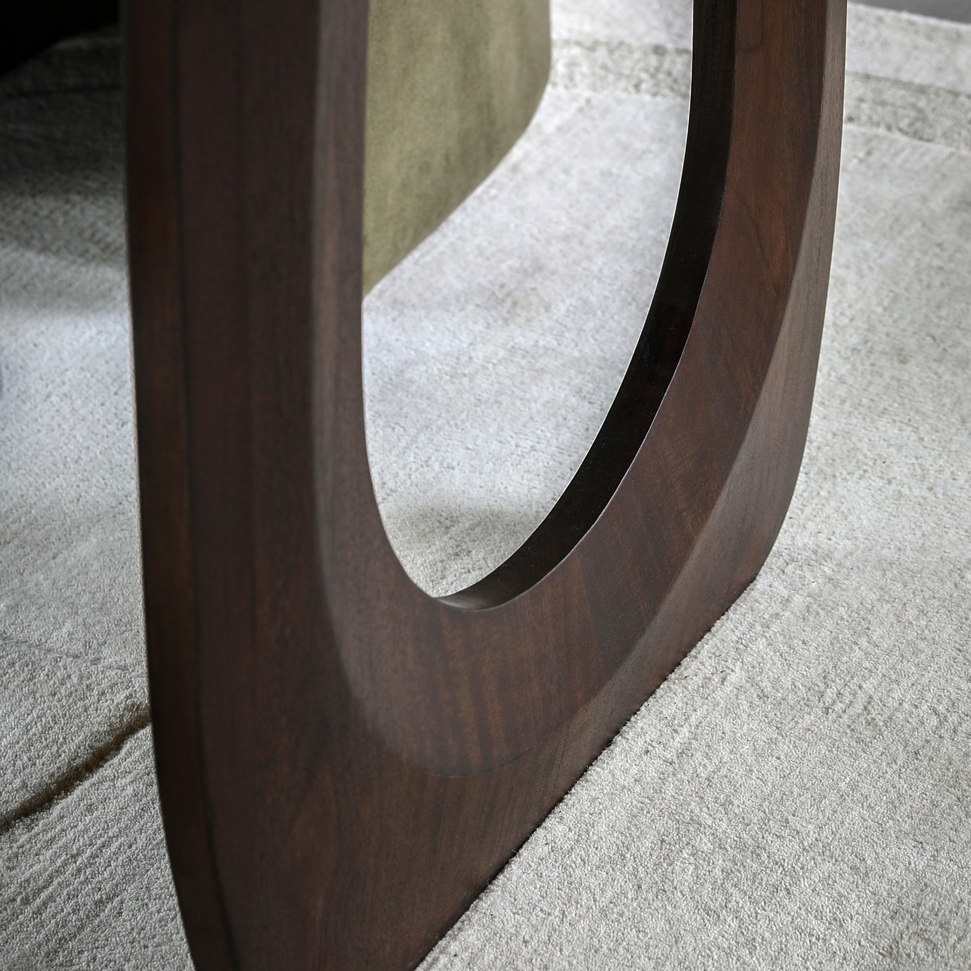 Arc Dining Table Walnut