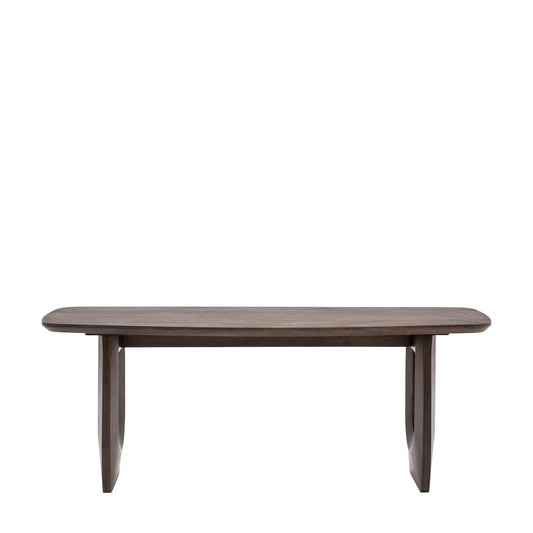Arc Dining Bench Walnut