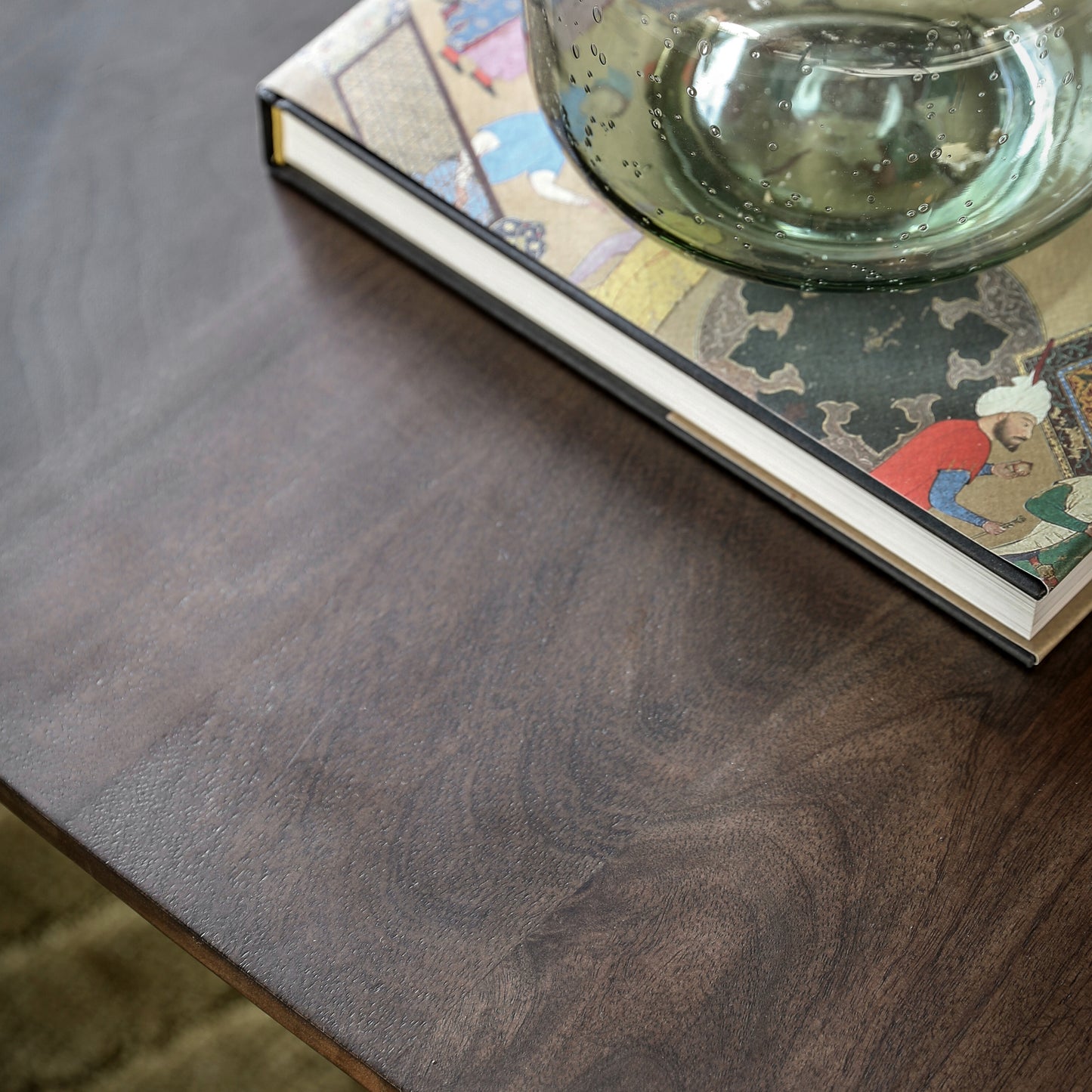 Arc Coffee Table Walnut