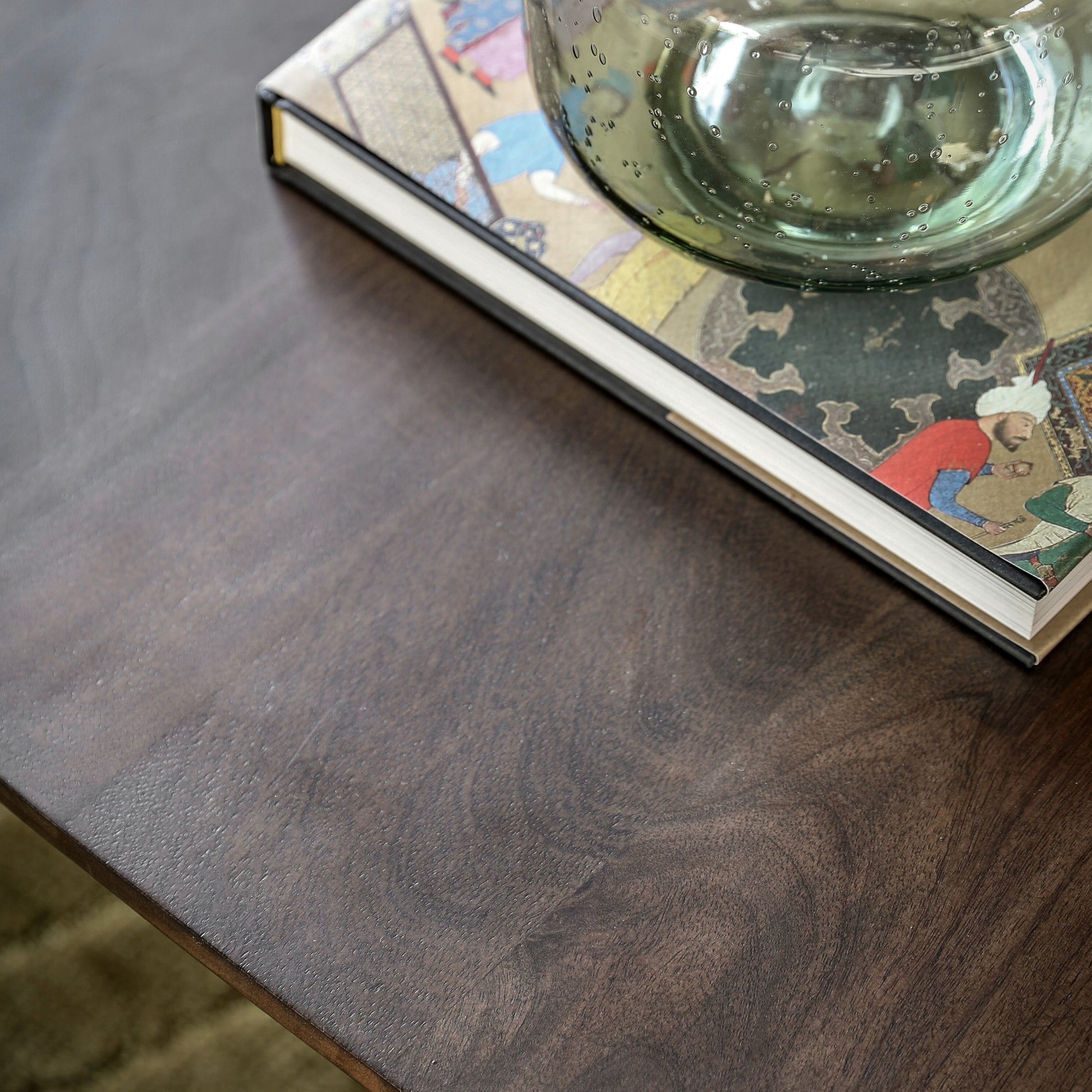 Arc Coffee Table Walnut