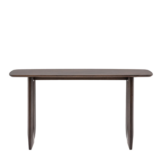 Arc Console Table Walnut
