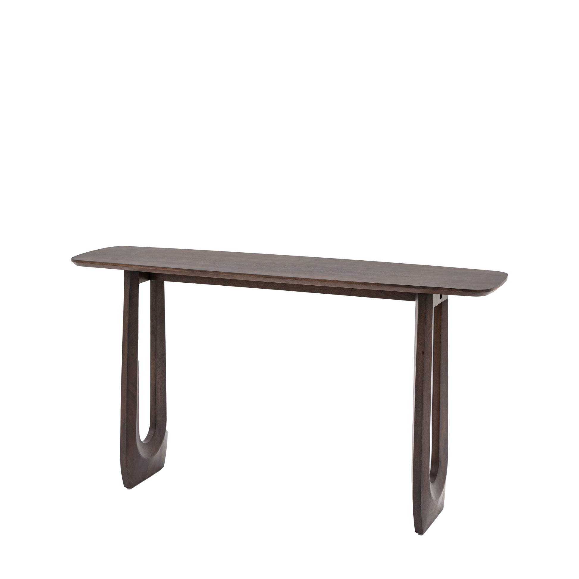 Arc Console Table Walnut
