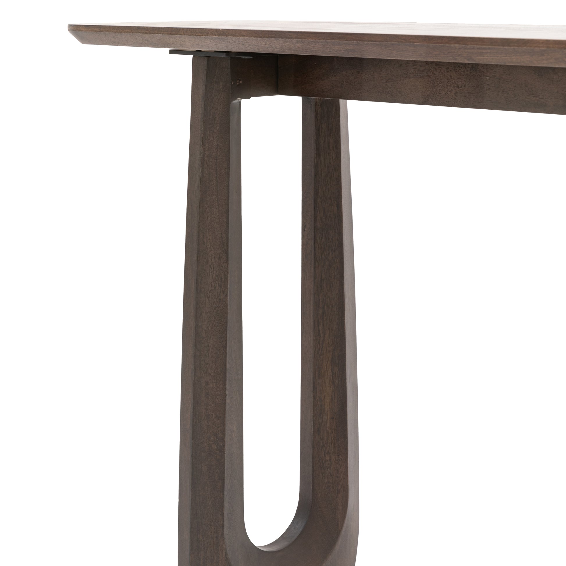Arc Console Table Walnut