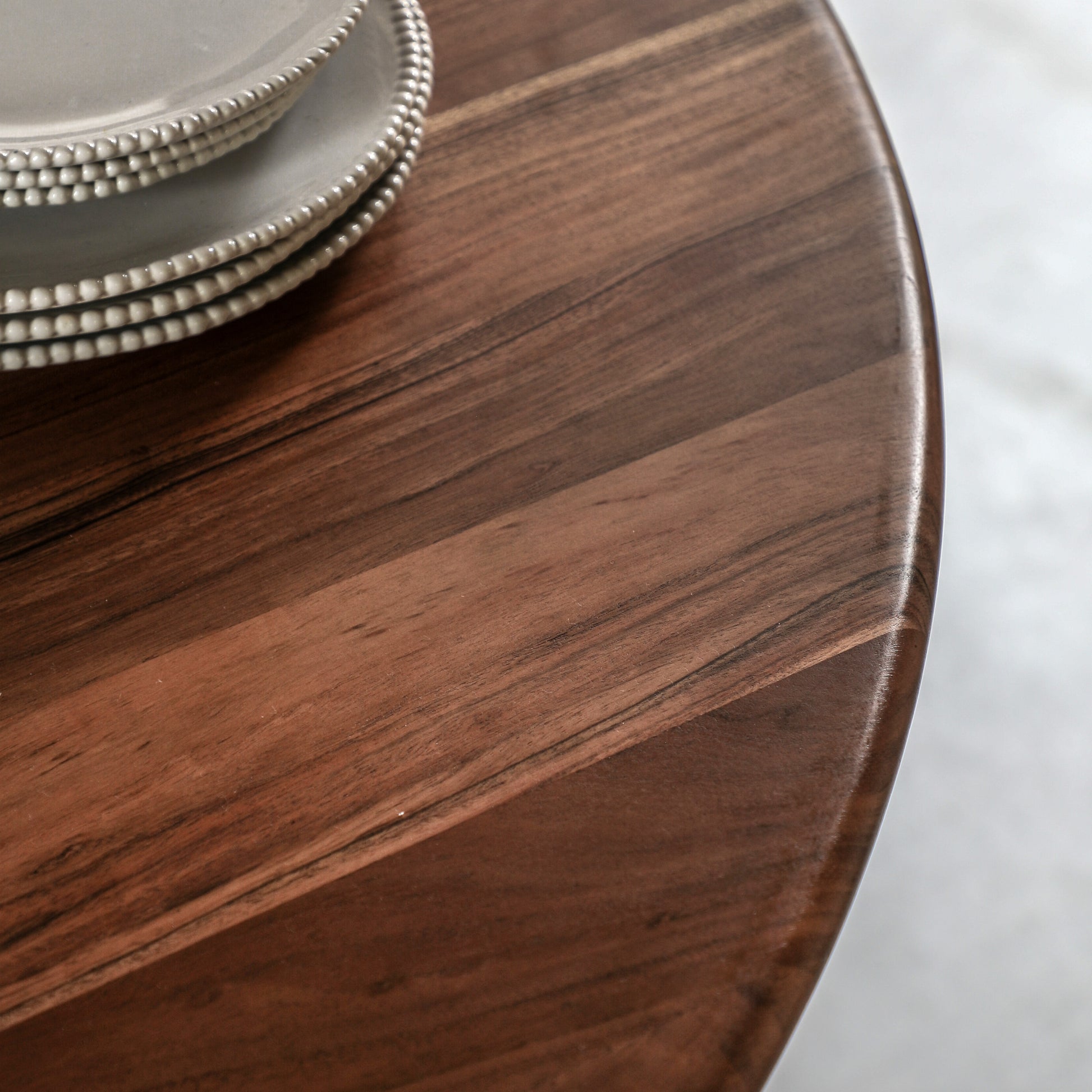 Borden Round Dining Table Natural