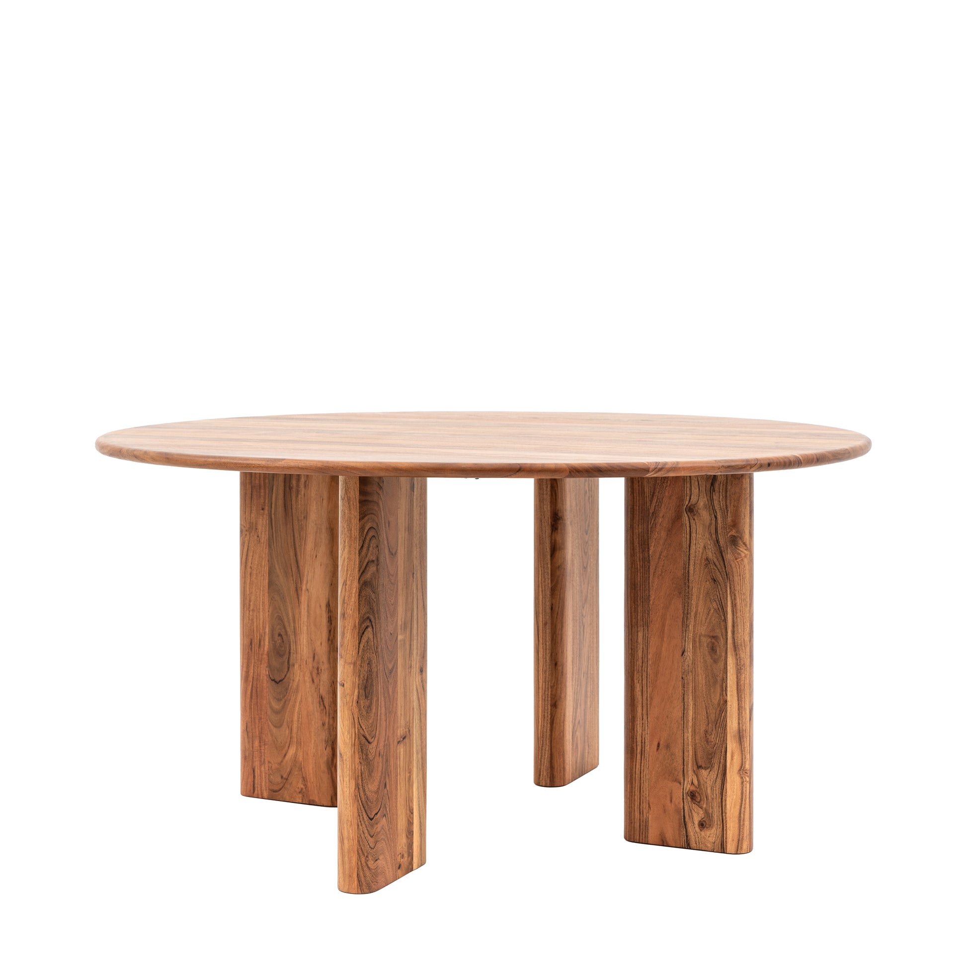 Borden Round Dining Table Natural