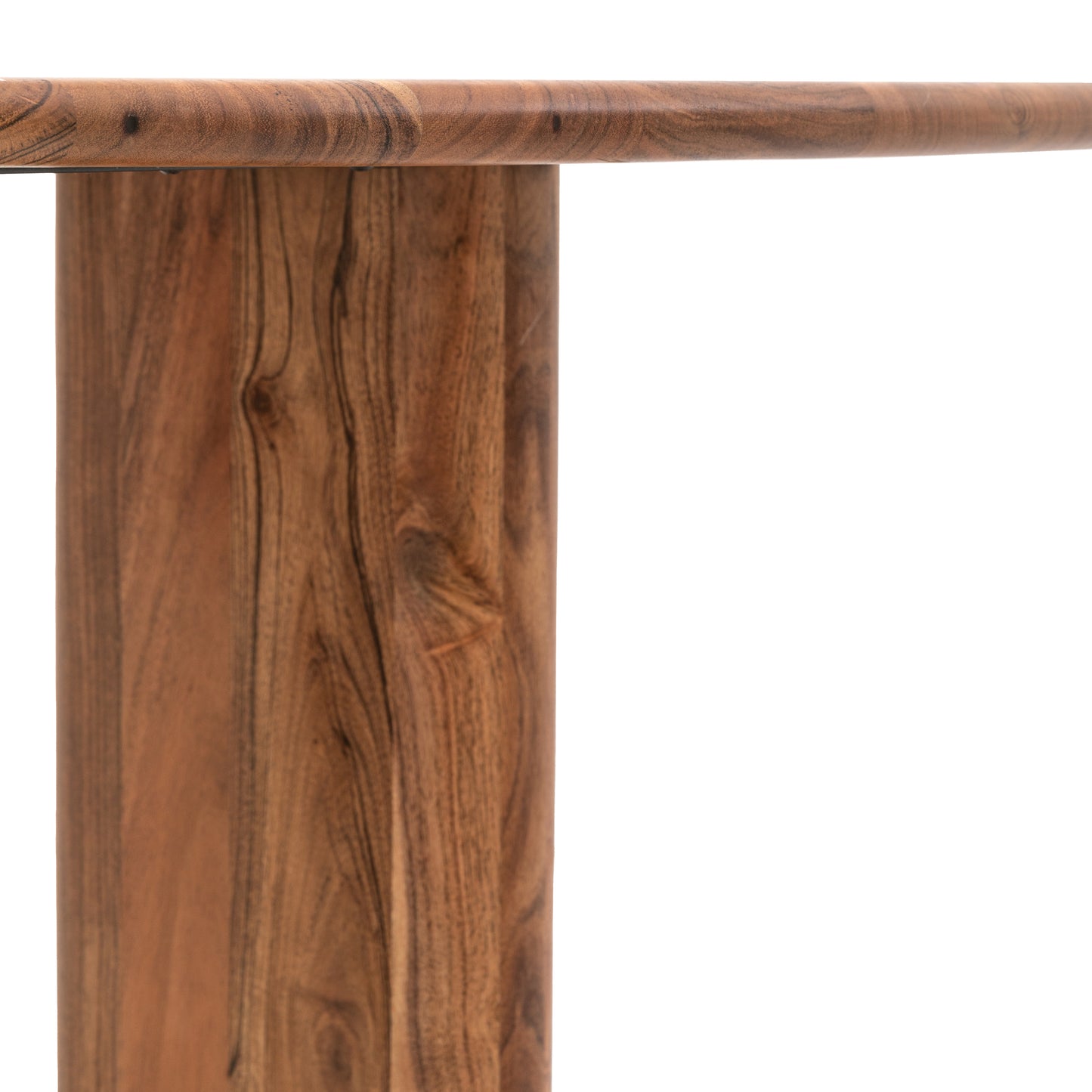 Borden Round Dining Table Natural