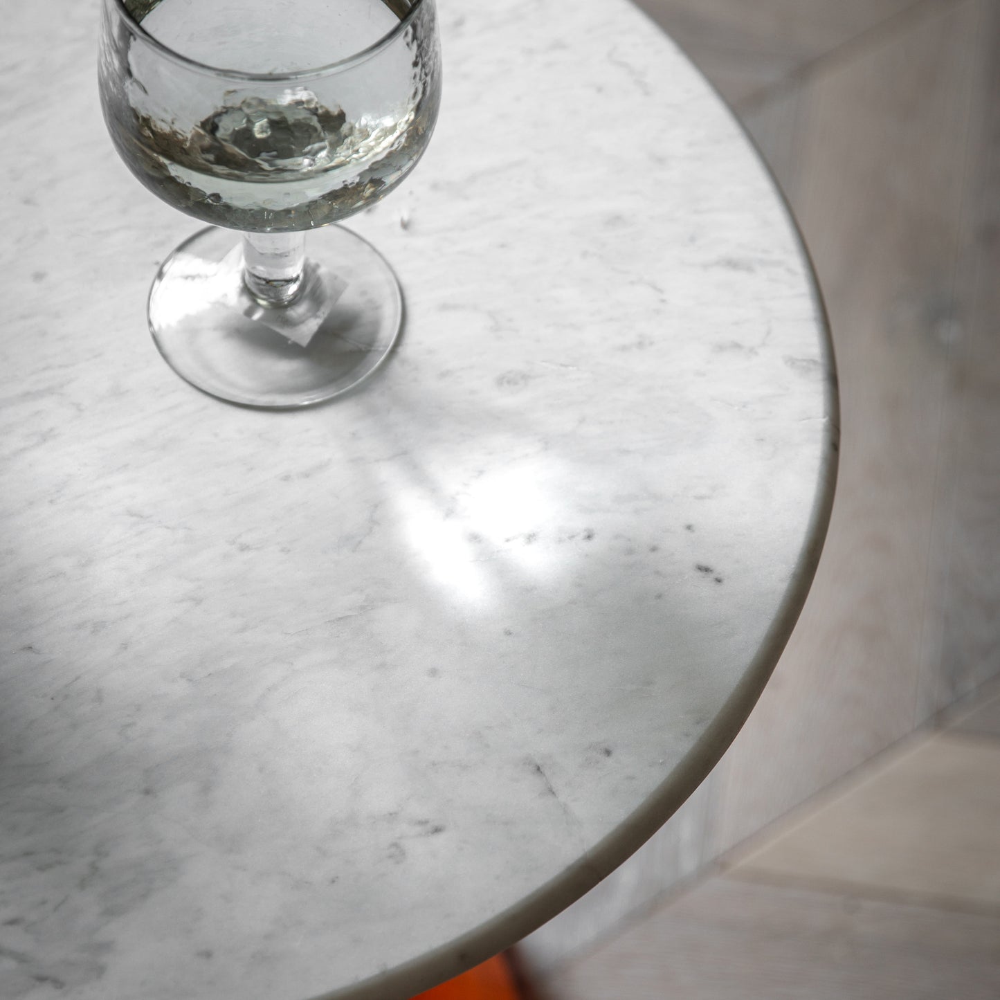 Turin Side Table Orange