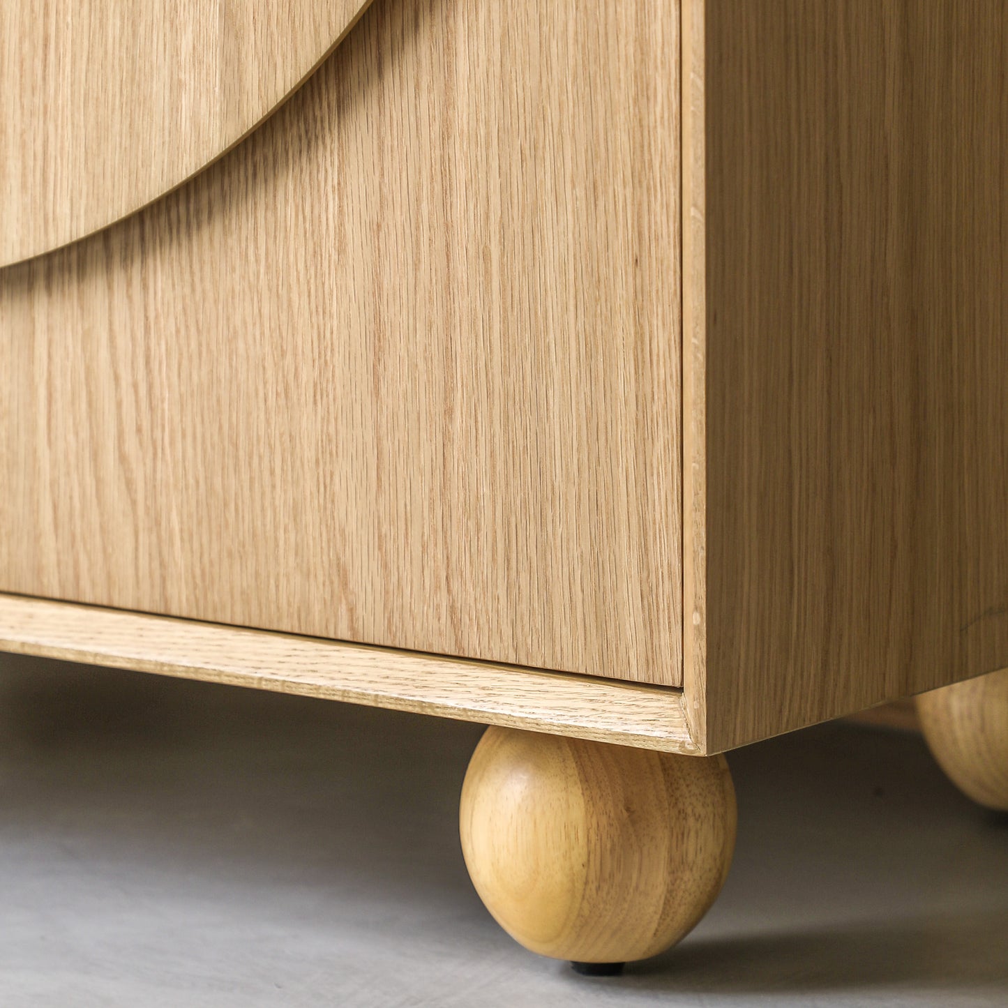 Geo 2 Door Cupboard Natural
