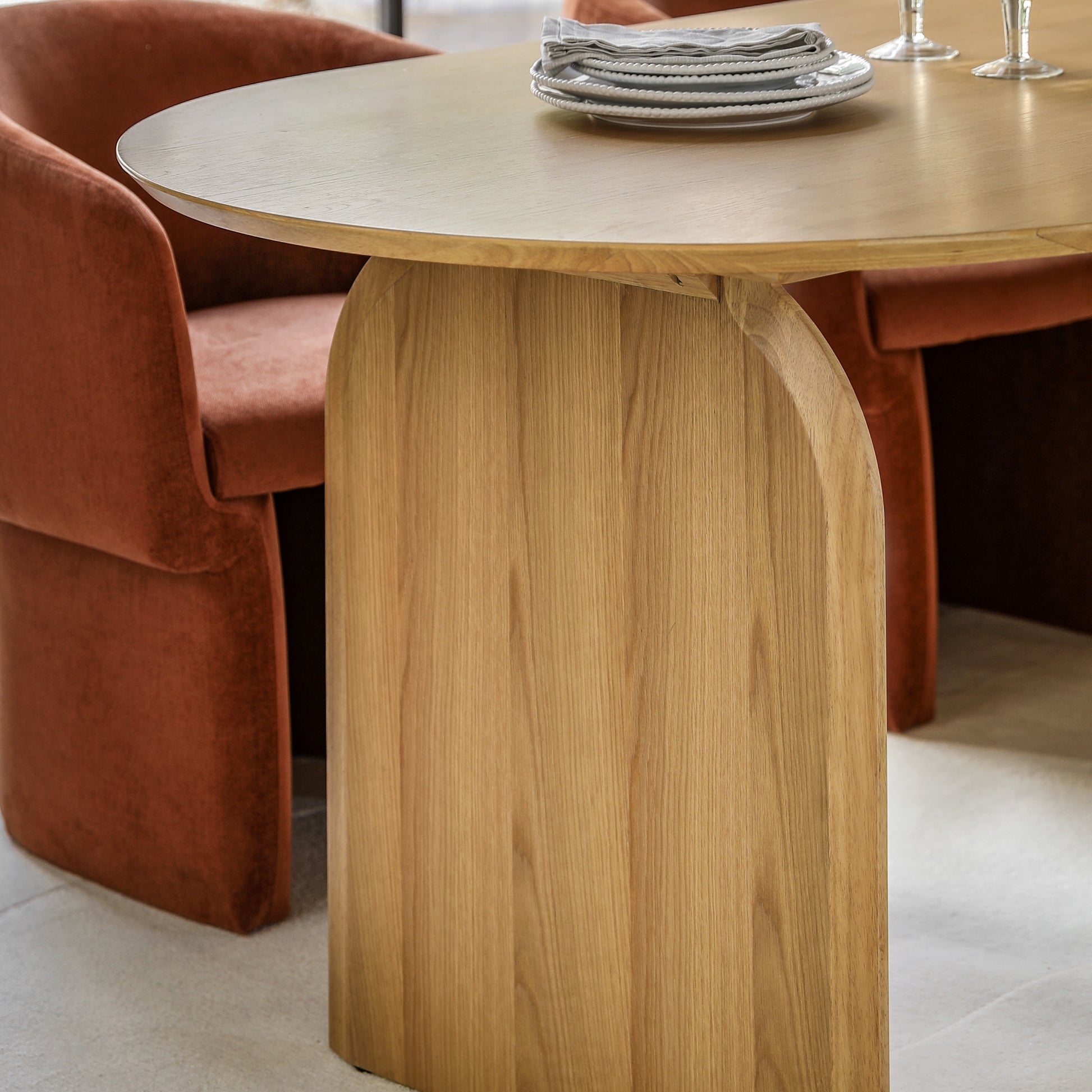 Geo Dining Table Natural