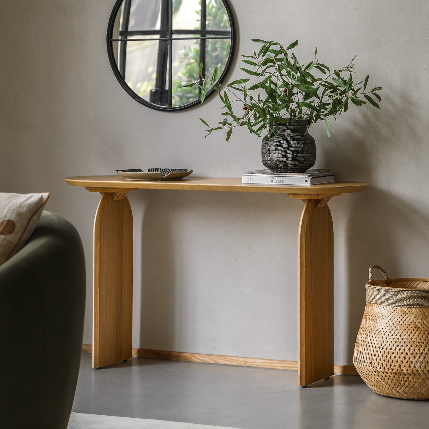 Geo Console Table Natural