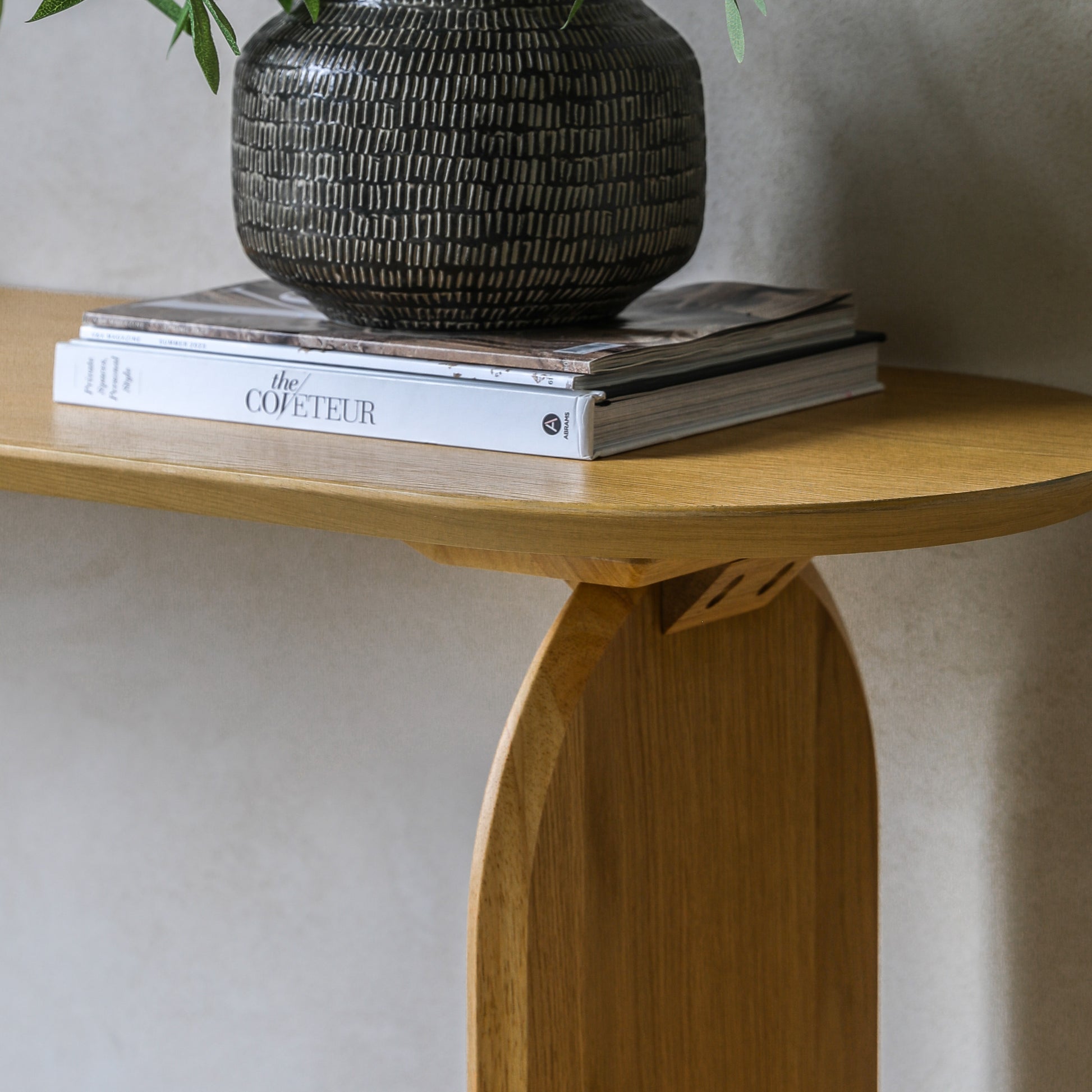 Geo Console Table Natural