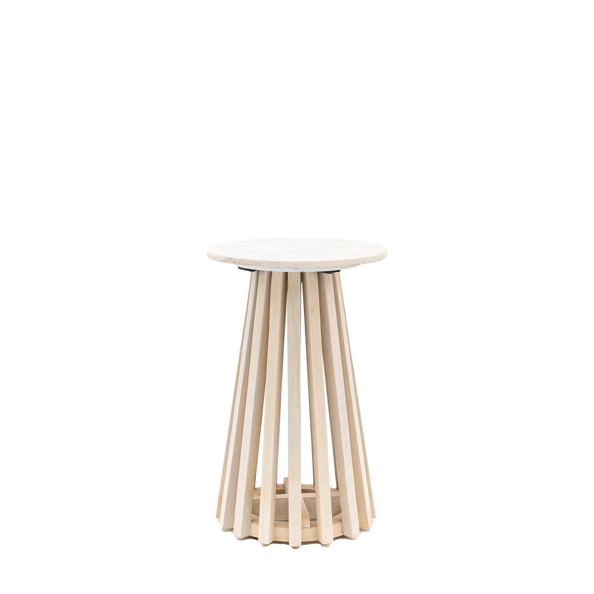 Soho Side Table Natural / White