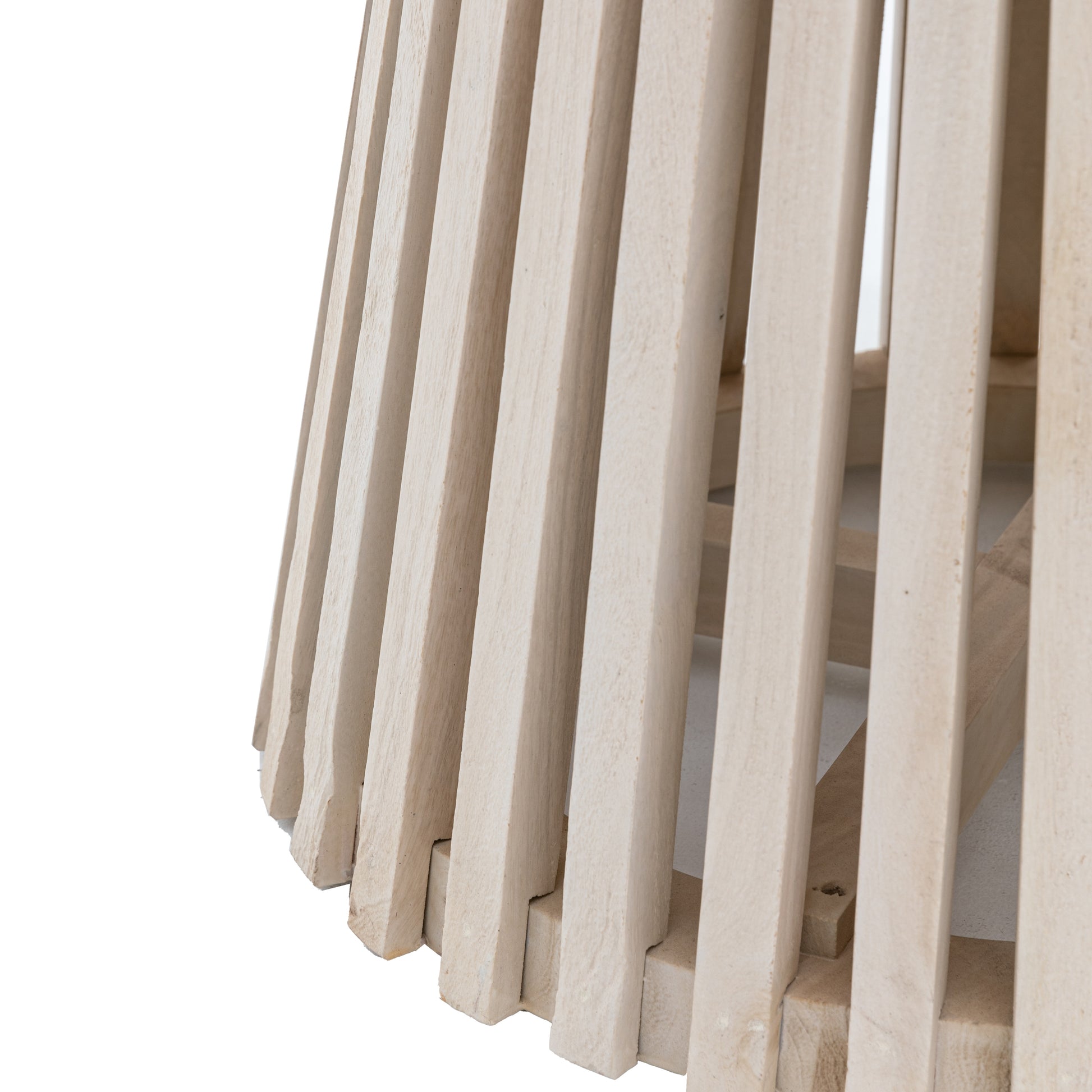 Soho Round Dining Table Natural / White