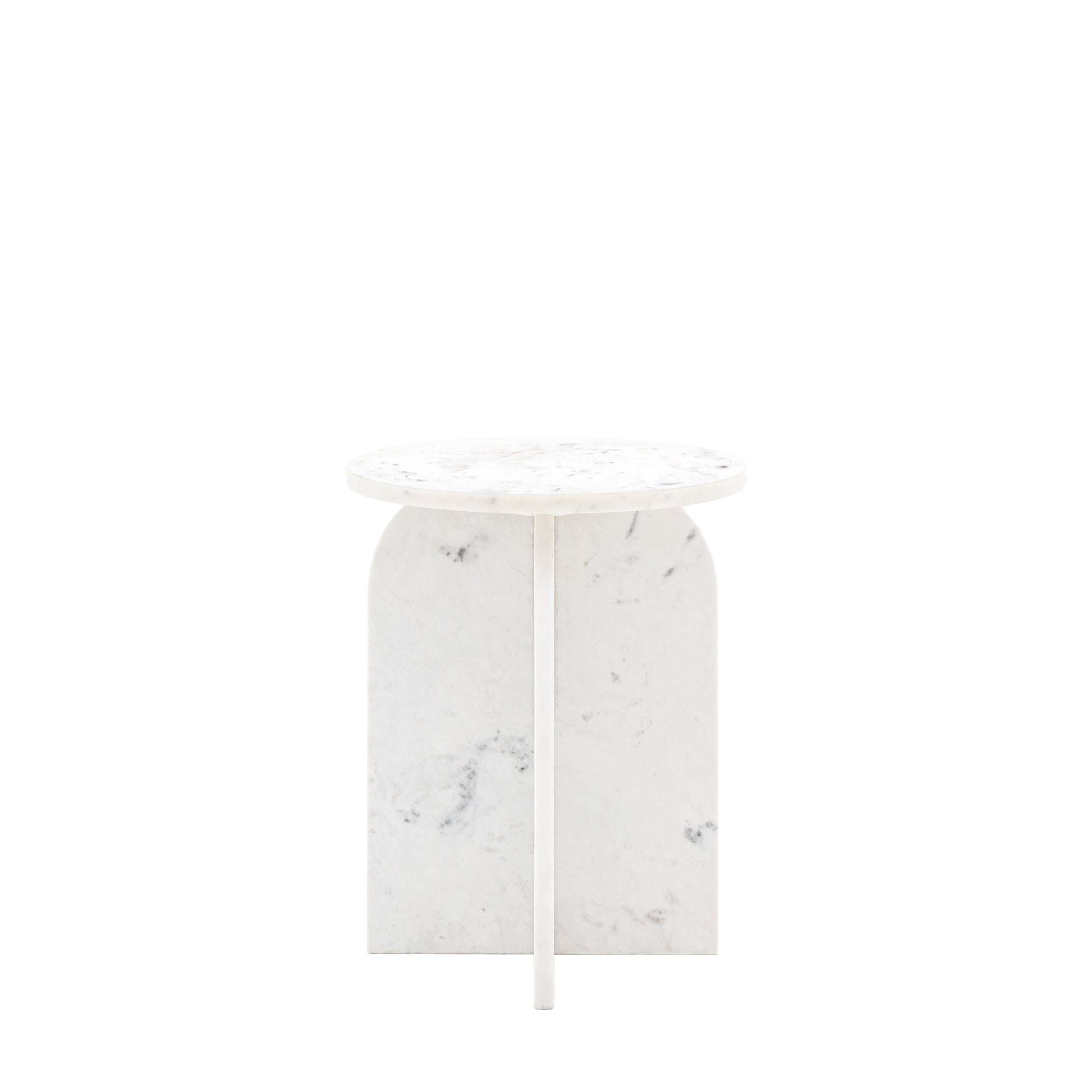 Amalfi Side Table White