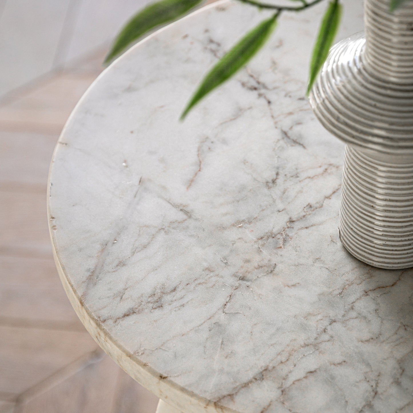Amalfi Side Table White
