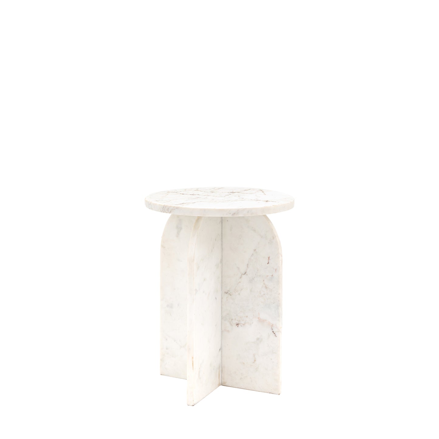 Amalfi Side Table White