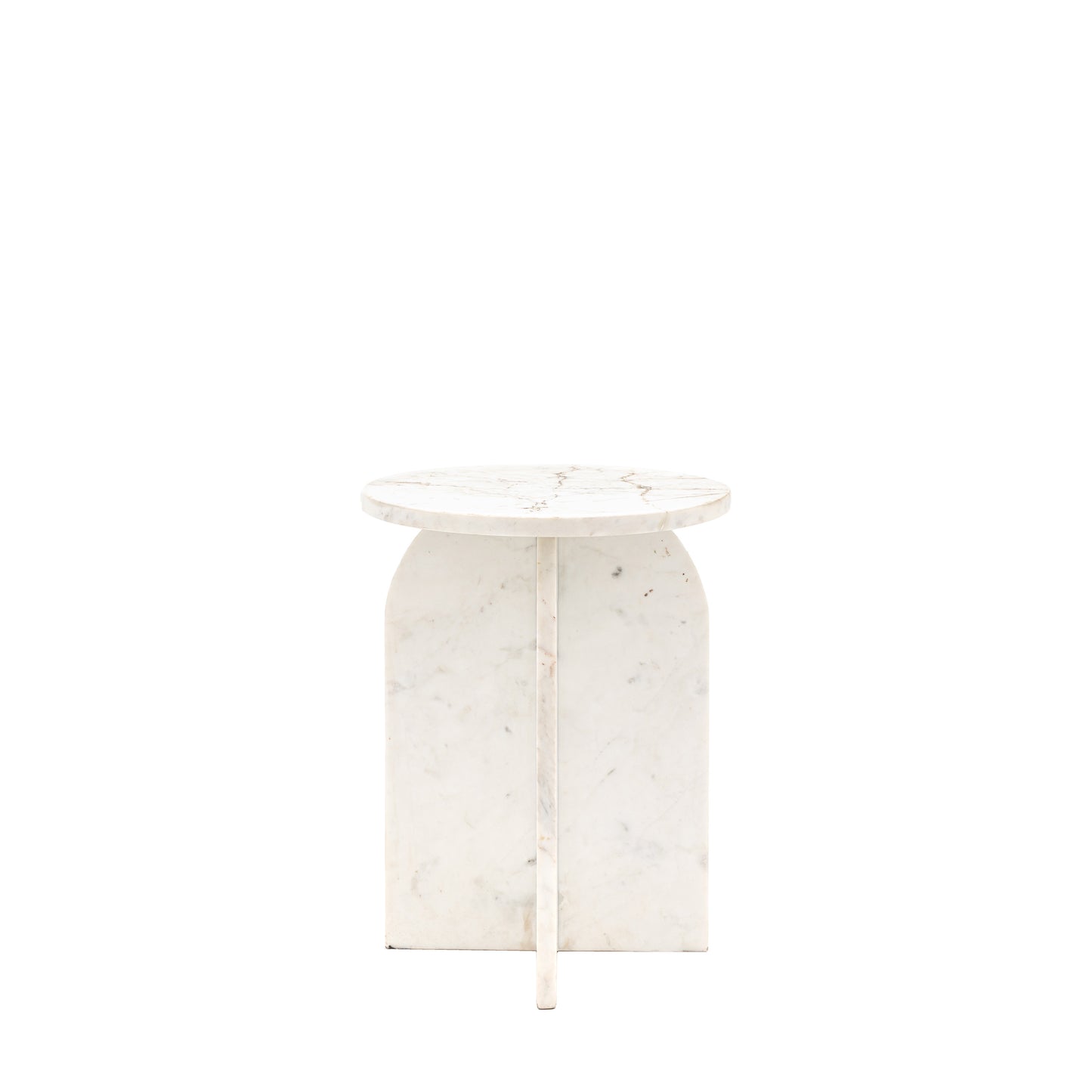 Amalfi Side Table White