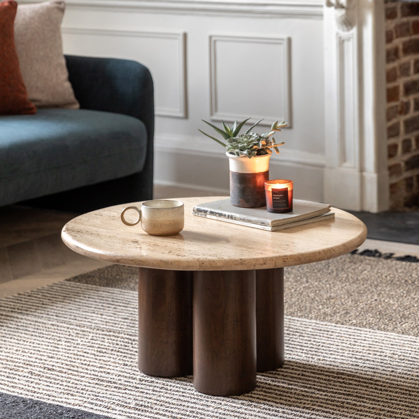 Trevi Coffee Table Dark Wood