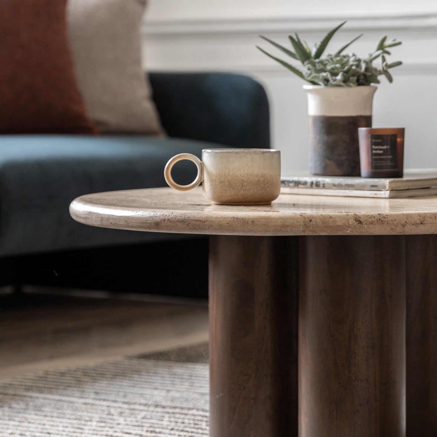Trevi Coffee Table Dark Wood