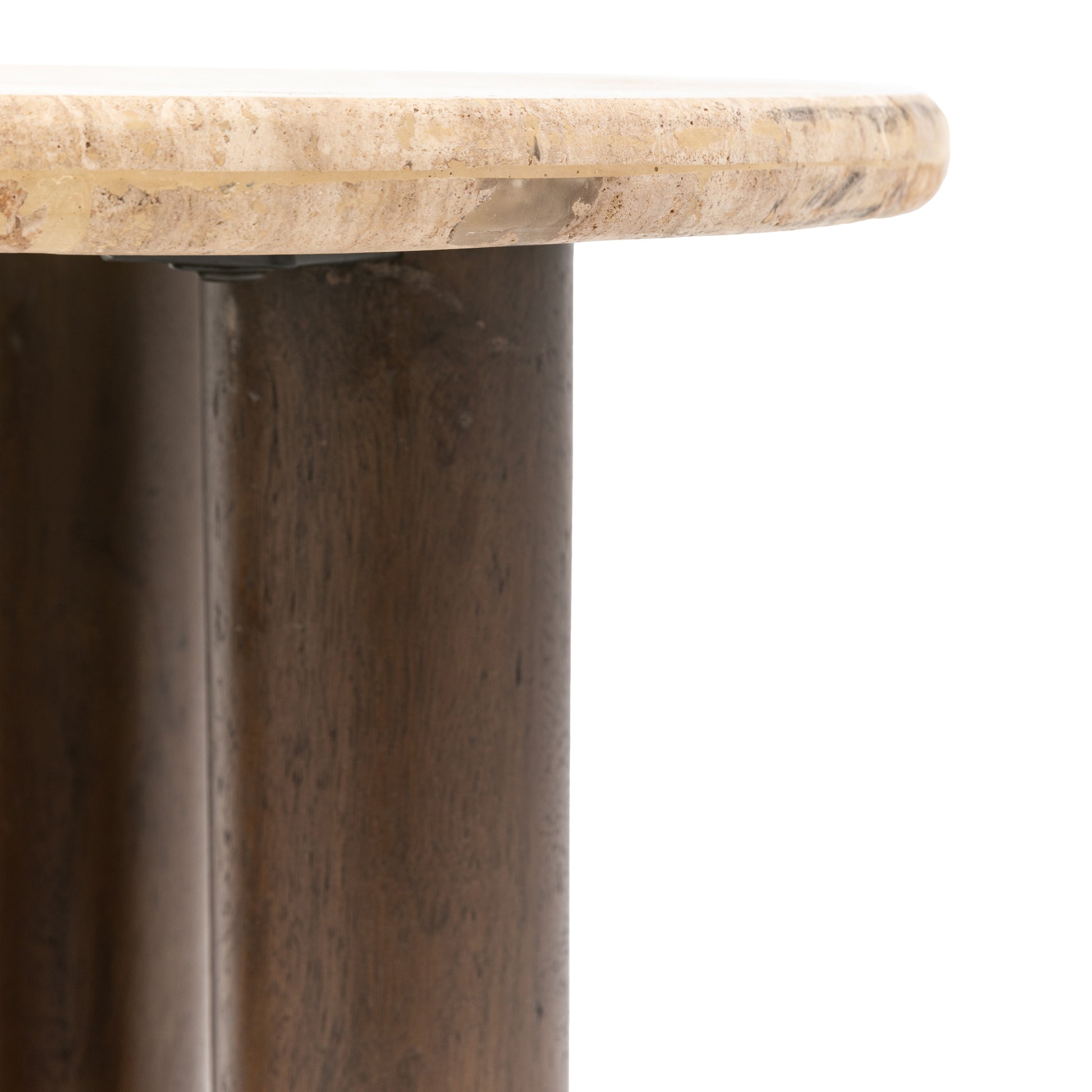 Trevi Side Table Dark Wood
