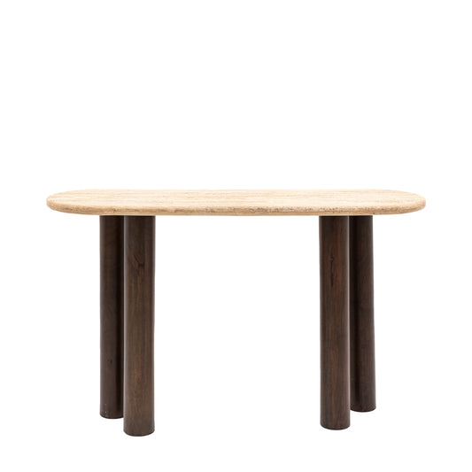 Trevi Console Table Dark Wood