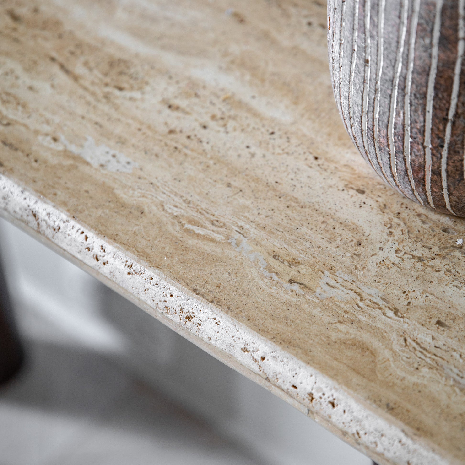 Trevi Console Table Dark Wood