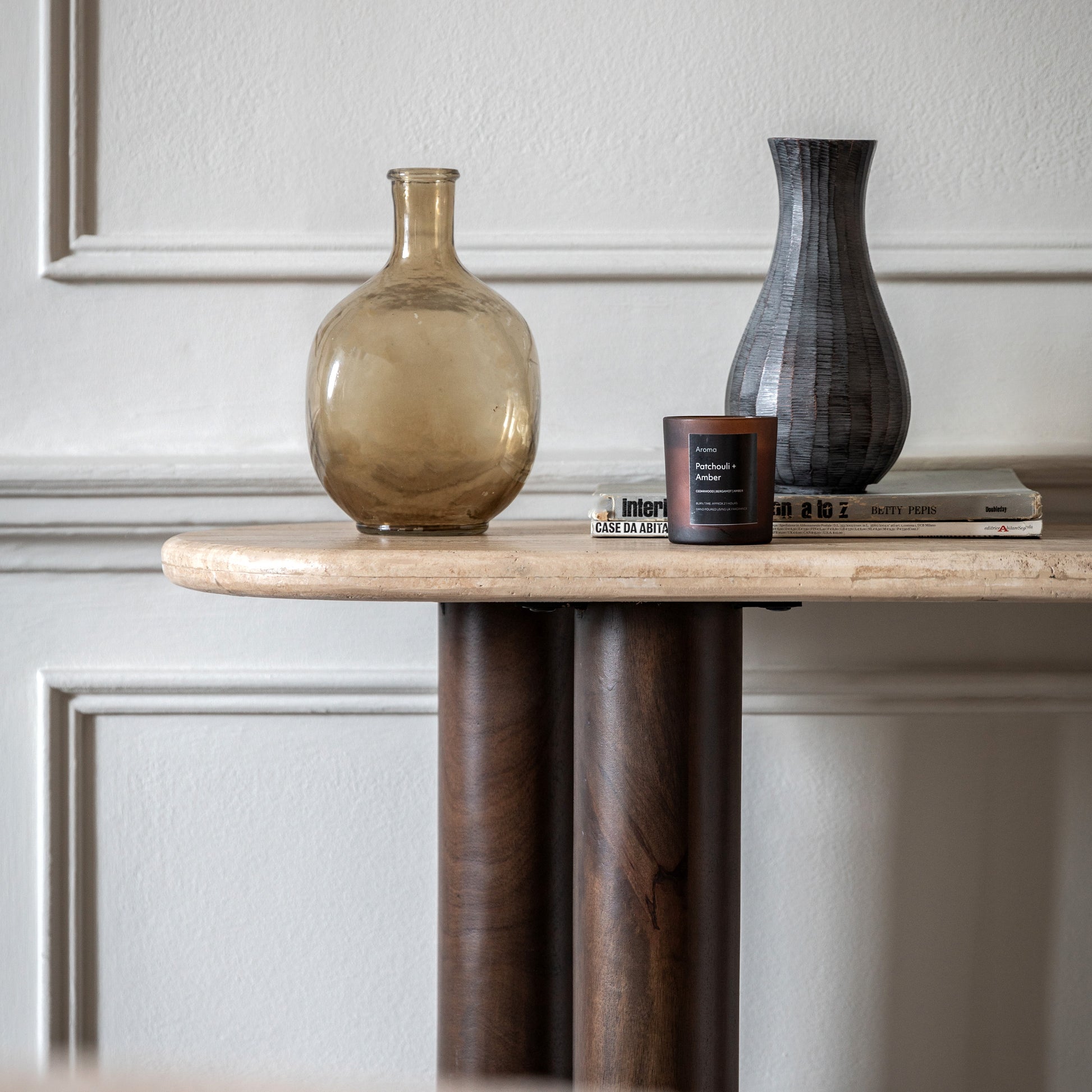 Trevi Console Table Dark Wood