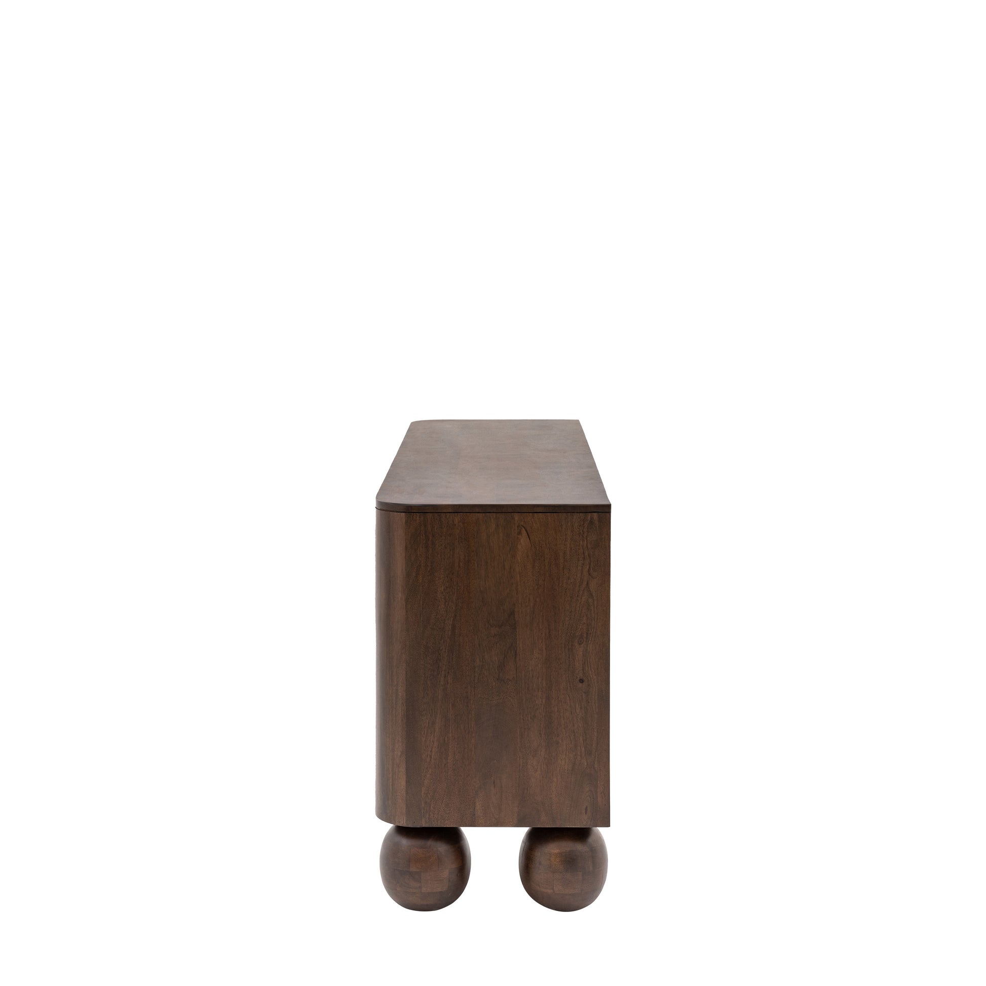 Sculpt 4 Door Sideboard Dark Wood
