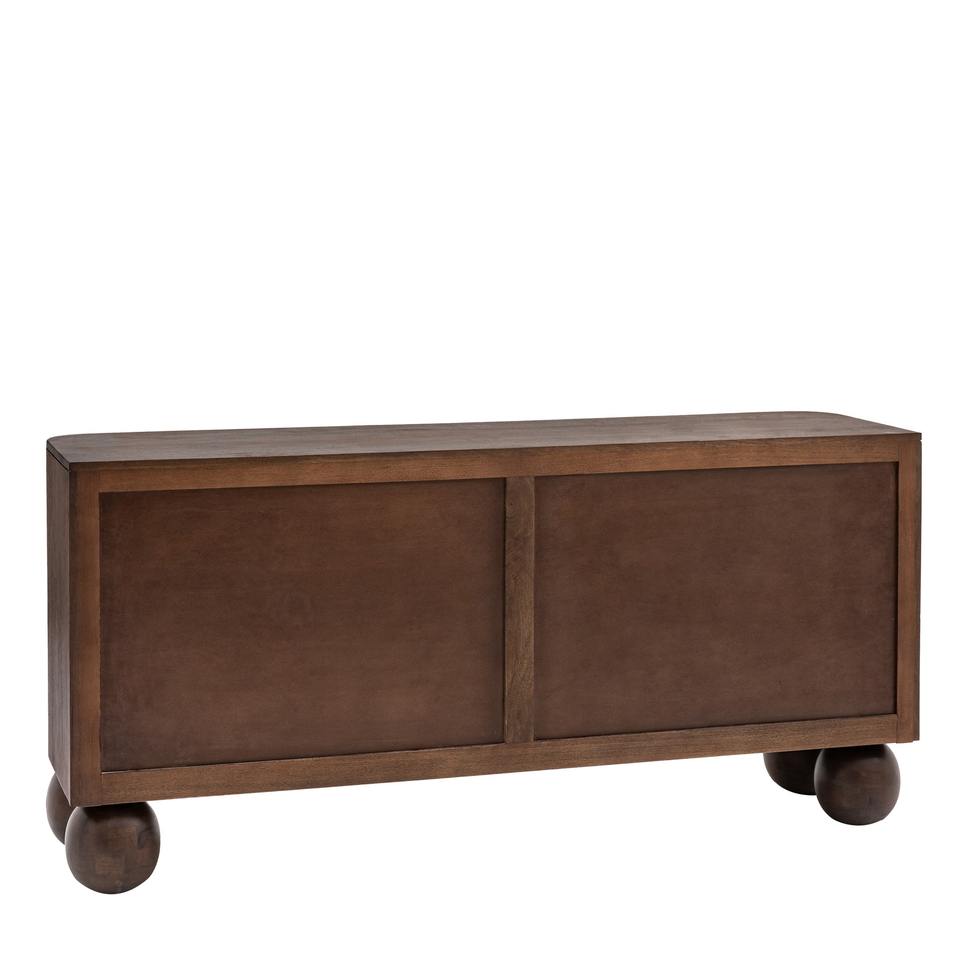 Sculpt 4 Door Sideboard Dark Wood