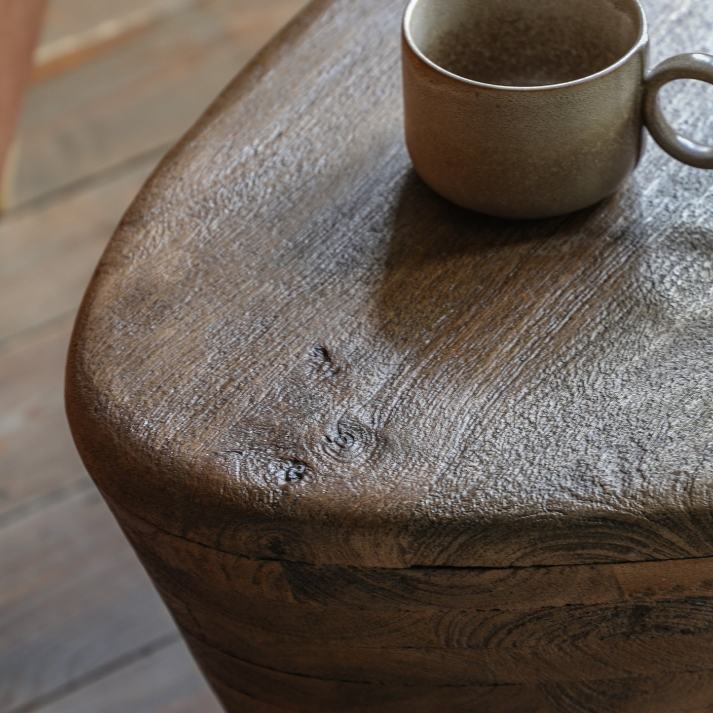 Oregon Side Table Dark Wood