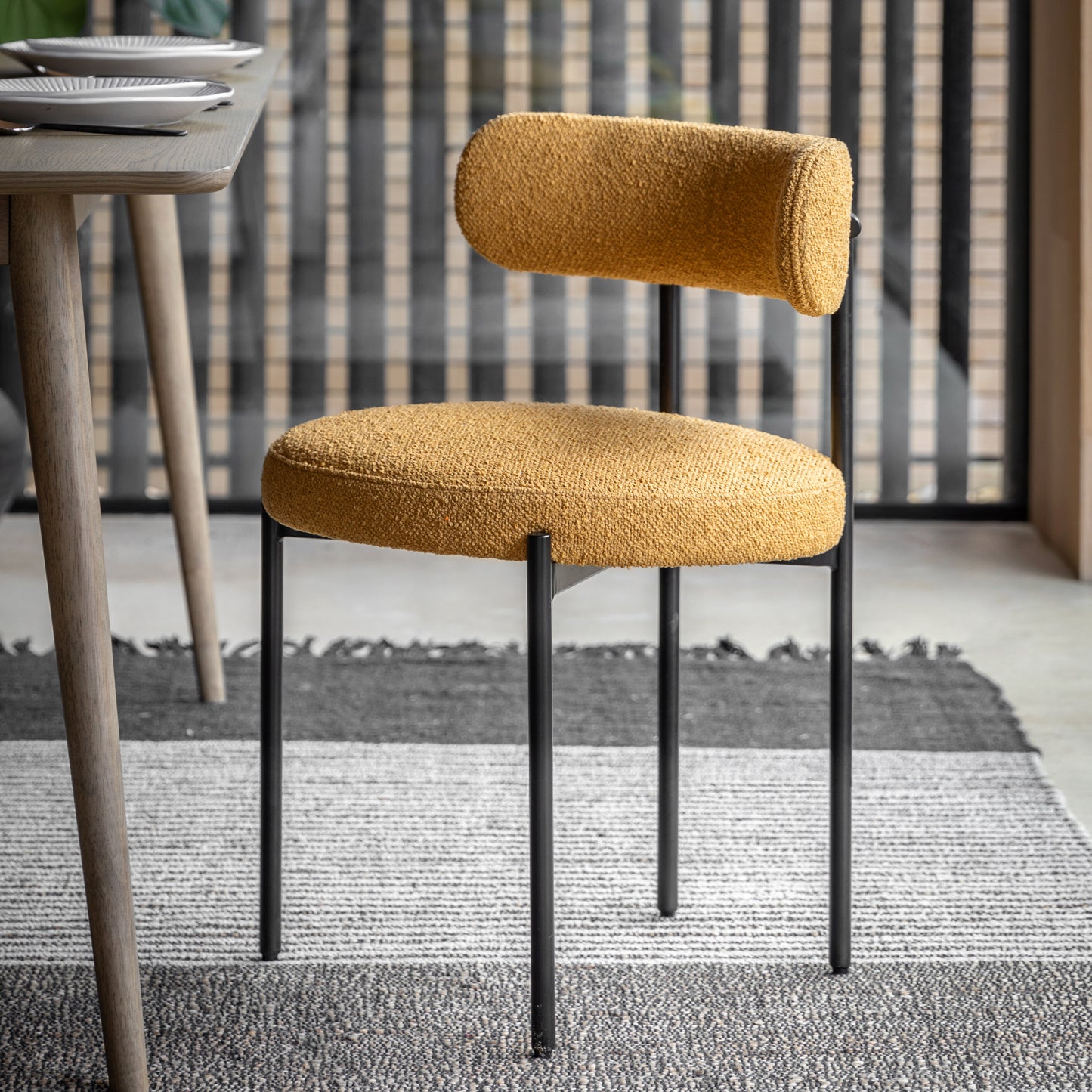 Aveley Dining Chair (2pk) Ochre
