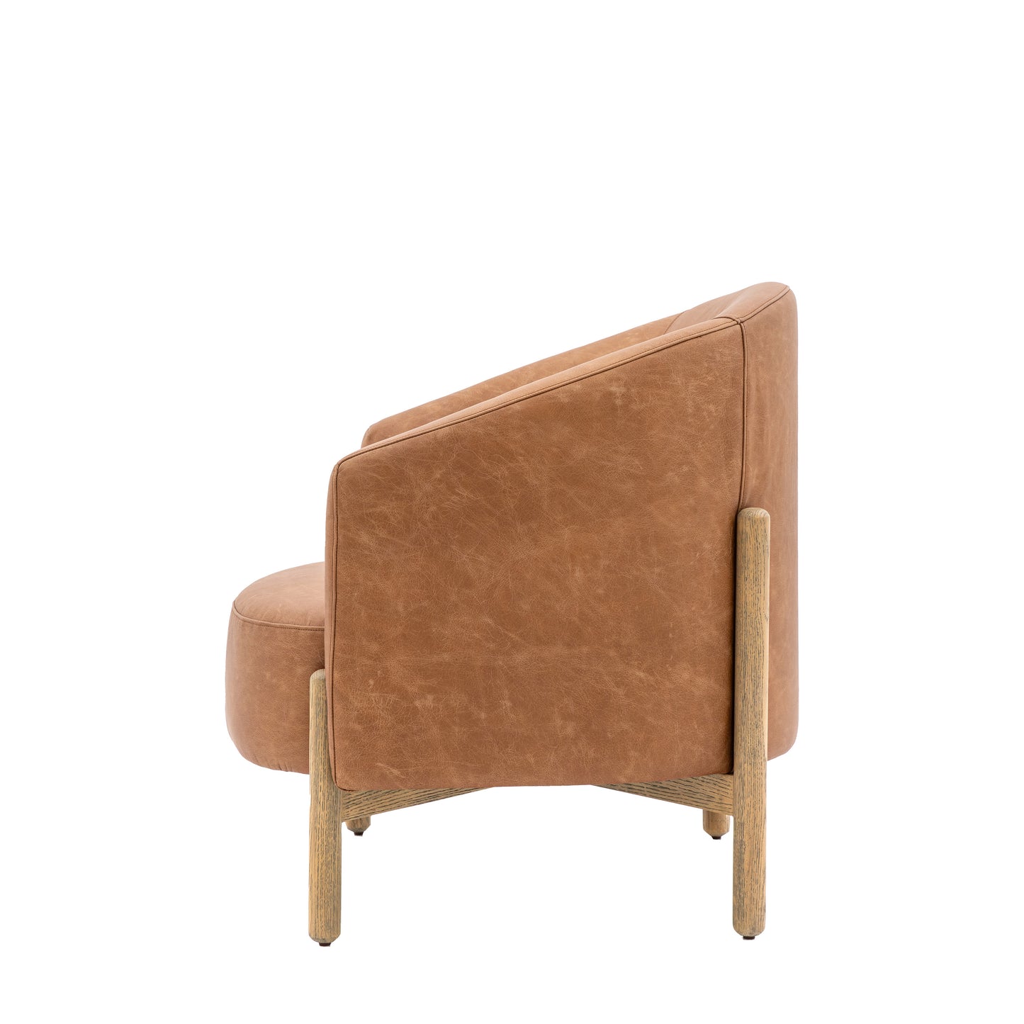 Tindon Armchair Vintage Brown Leather