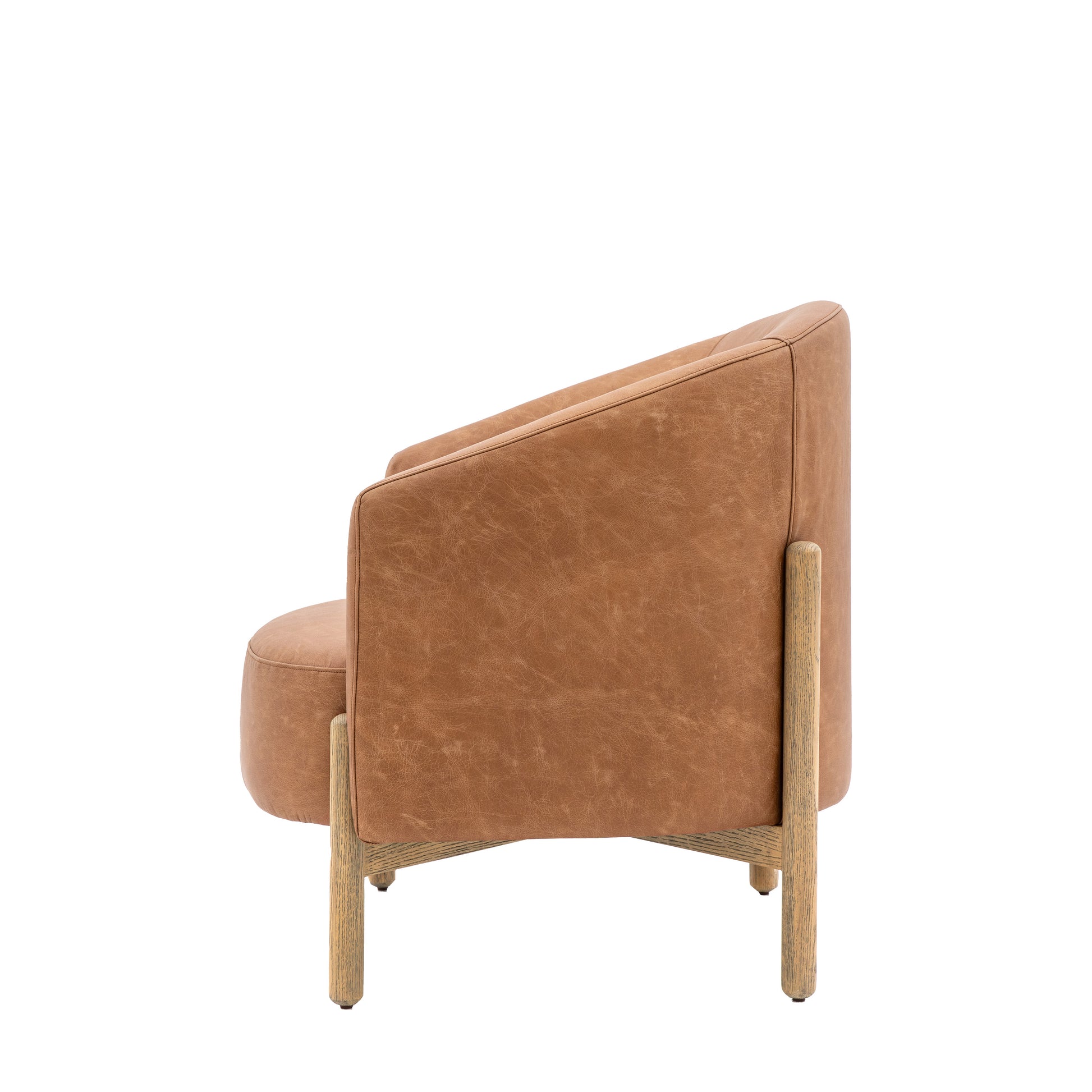 Tindon Armchair Vintage Brown Leather
